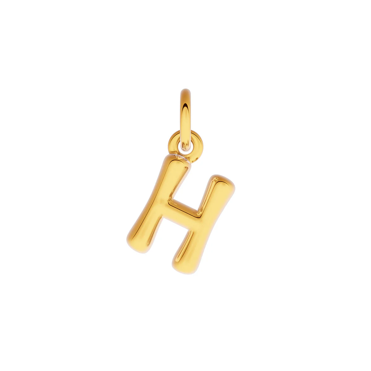 Made Mine Fine Charm - Molten Initial (Gold) - Image 10