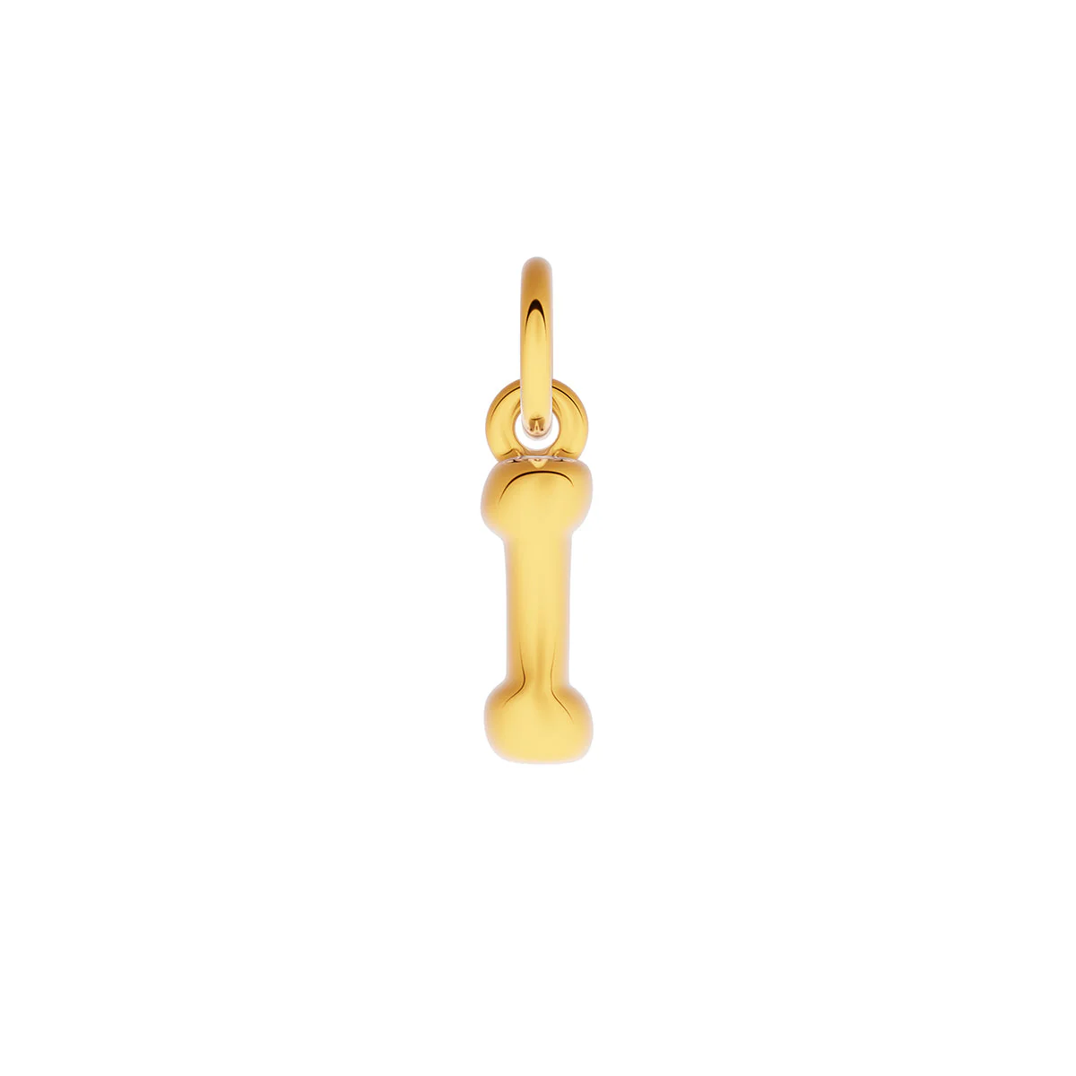 Made Mine Fine Charm - Molten Initial (Gold) - Image 11