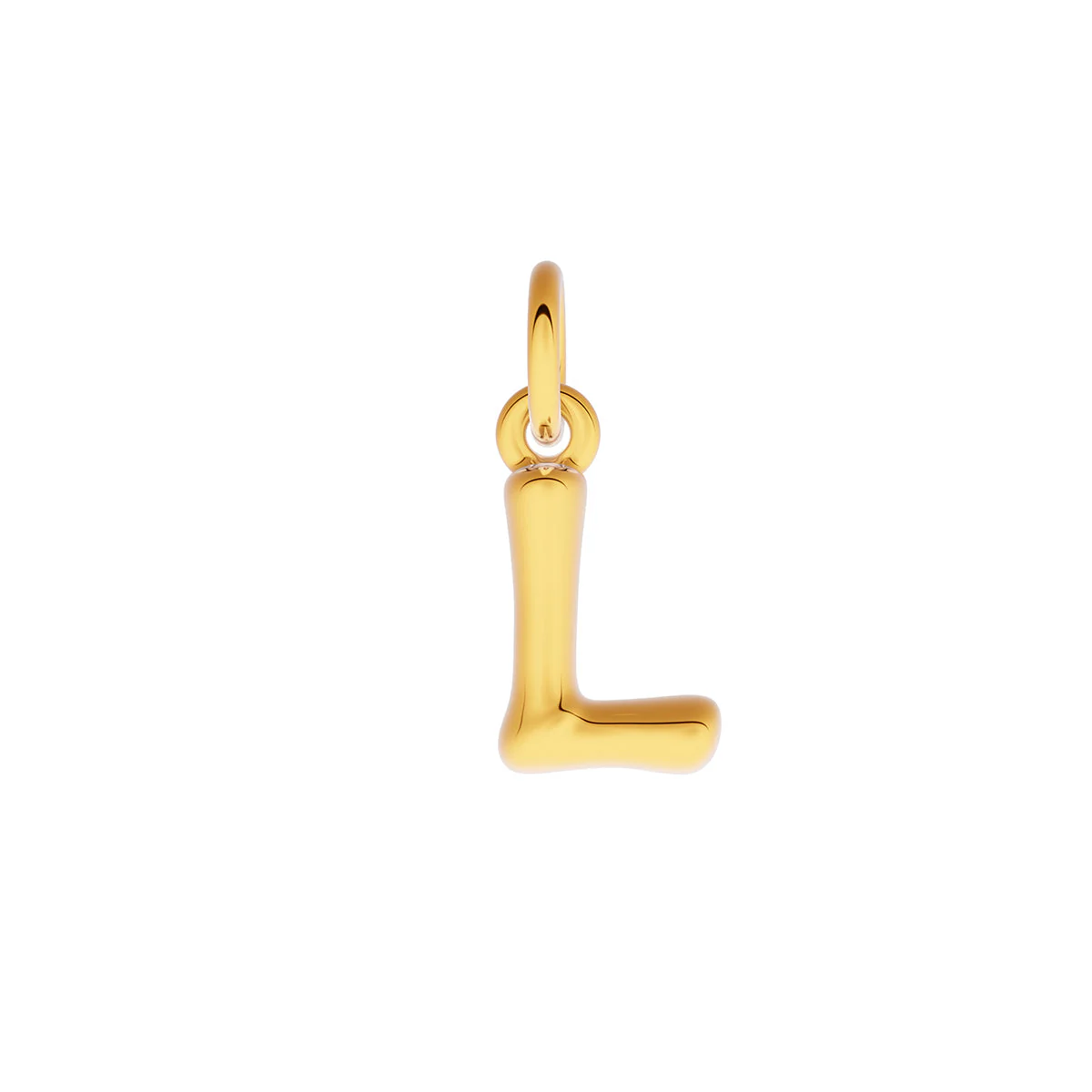 Made Mine Fine Charm - Molten Initial (Gold) - Image 14