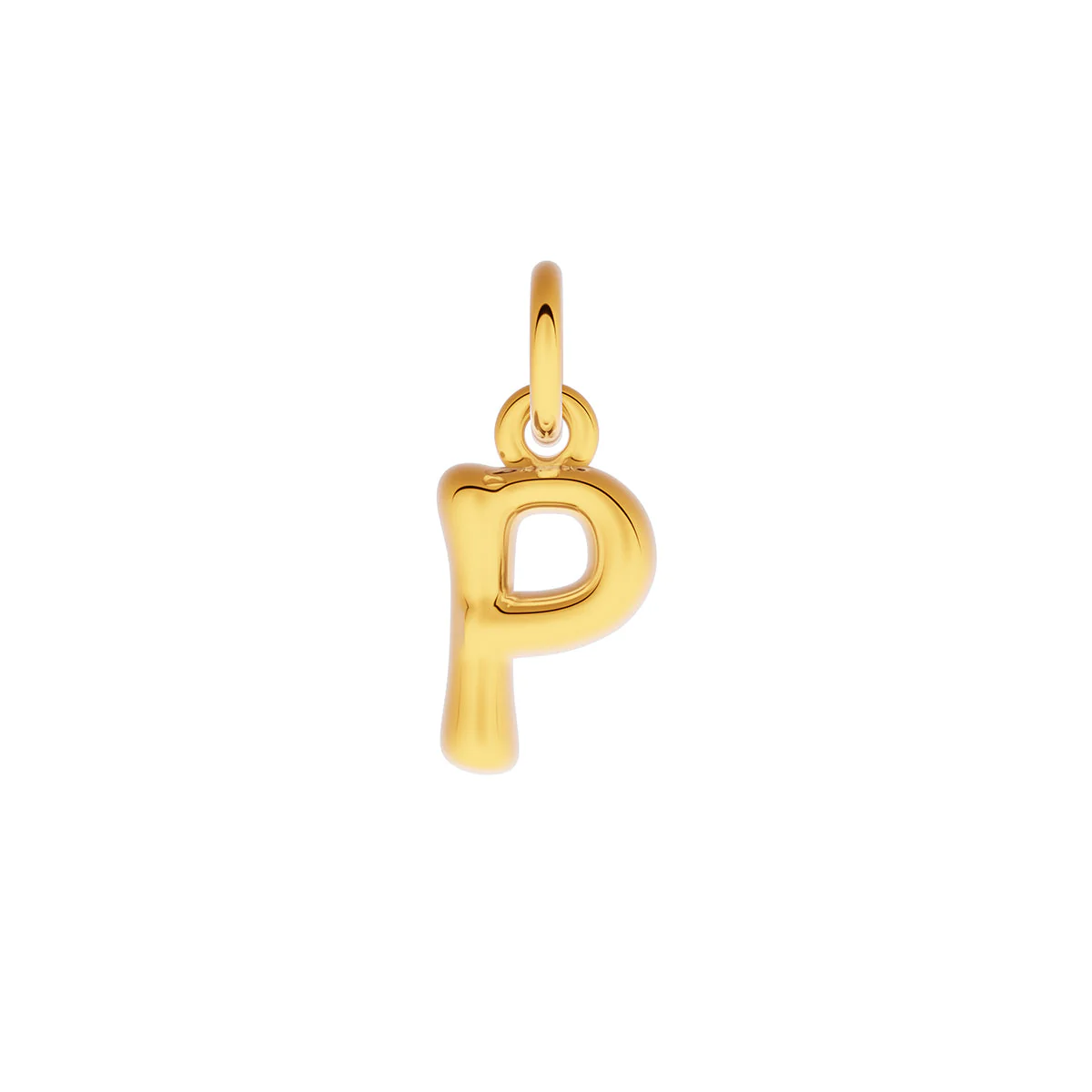 Made Mine Fine Charm - Molten Initial (Gold) - Image 18