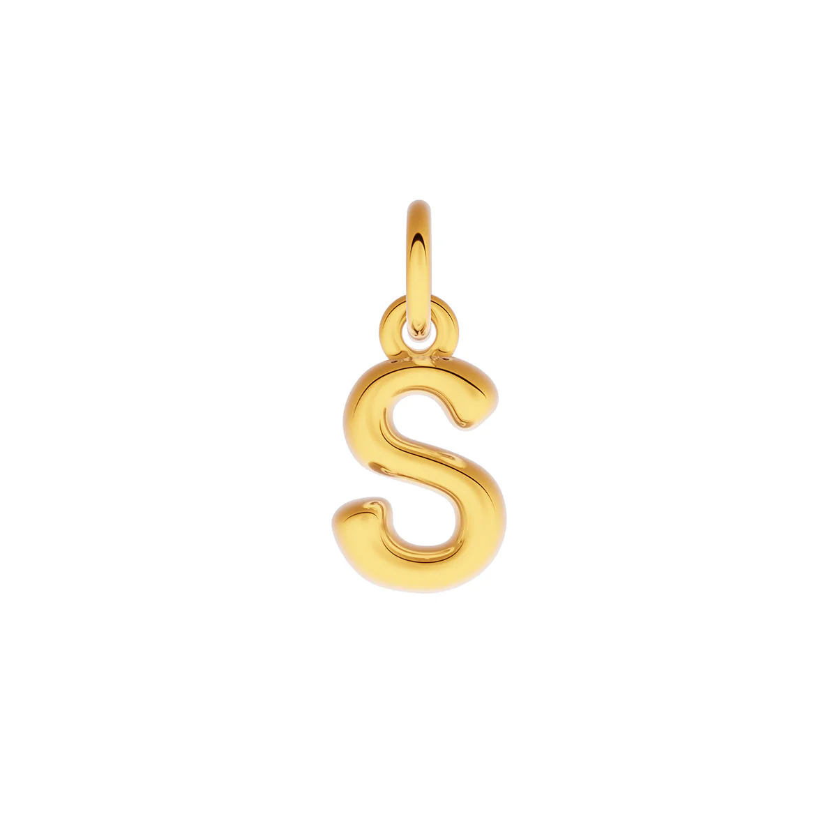 Made Mine Fine Charm - Molten Initial (Gold) - Image 21