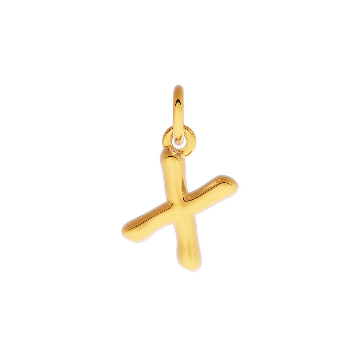 Made Mine Fine Charm - Molten Initial (Gold) - Image 25