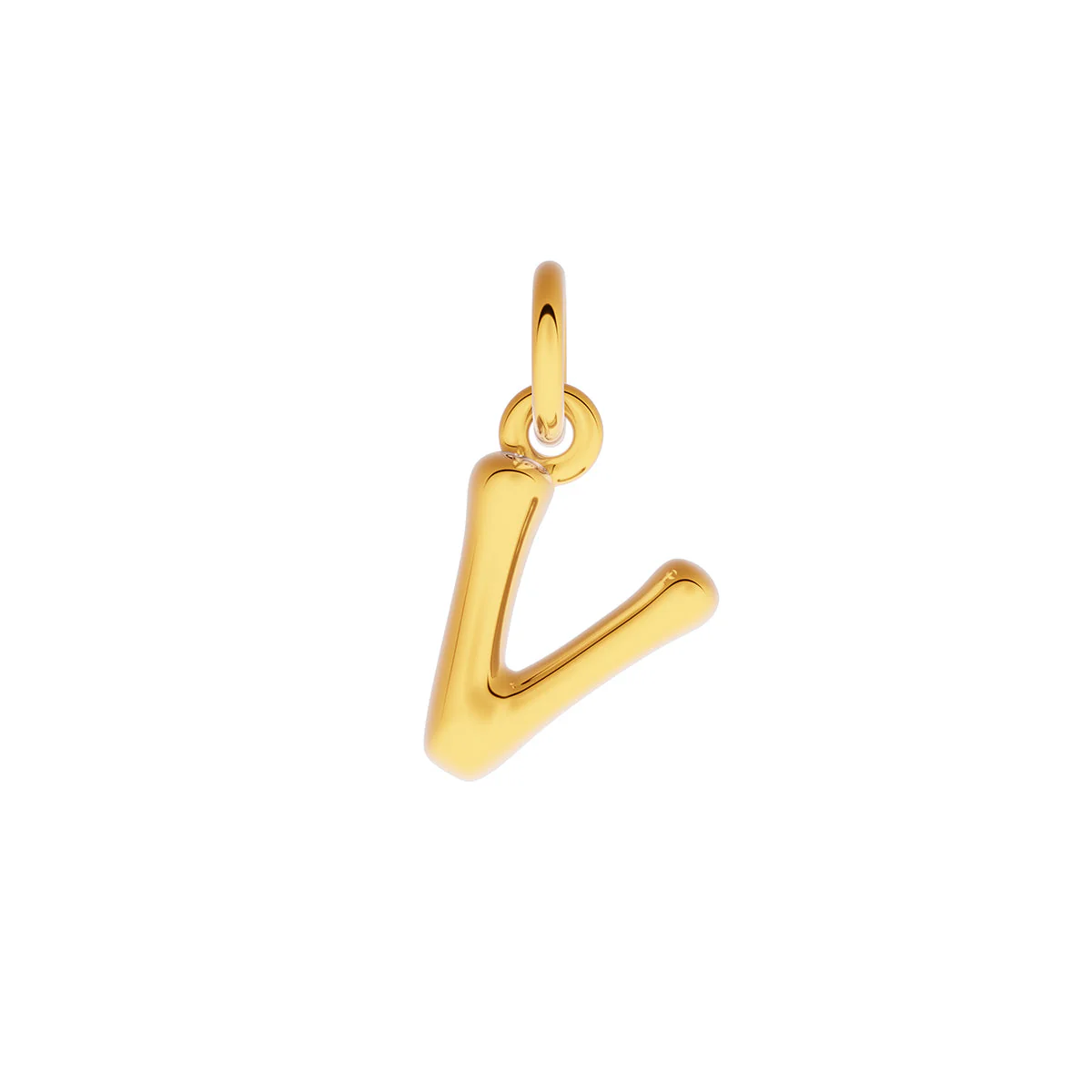 Made Mine Fine Charm - Molten Initial (Gold) - Image 26