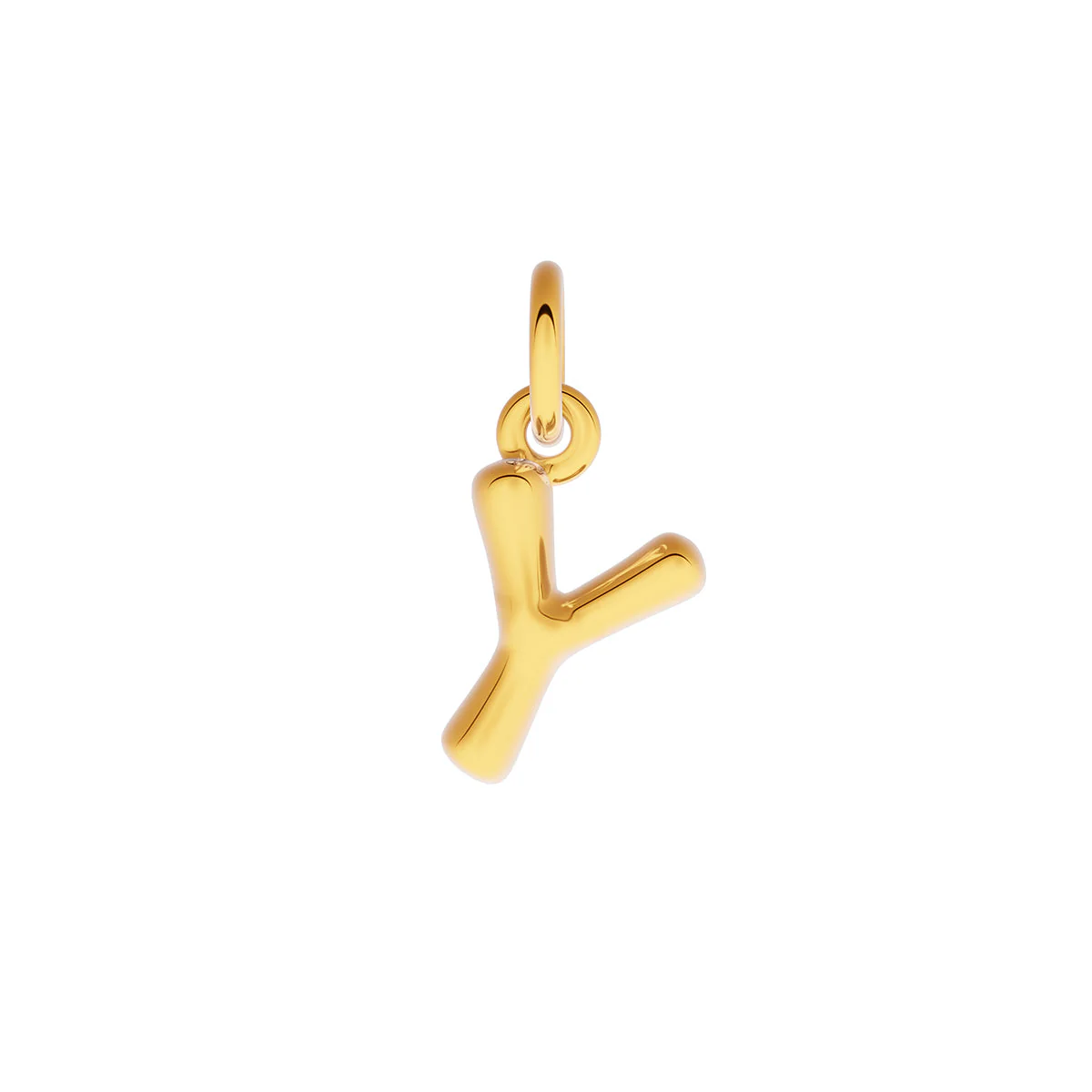 Made Mine Fine Charm - Molten Initial (Gold) - Image 27
