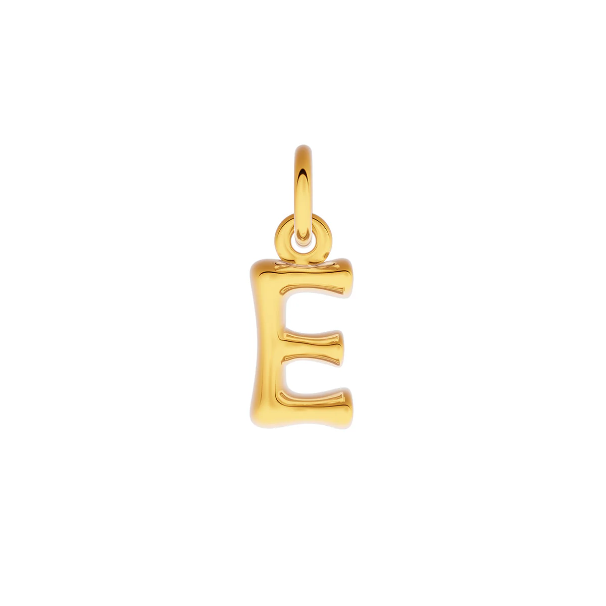 Made Mine Fine Charm - Molten Initial (Gold) - Image 7