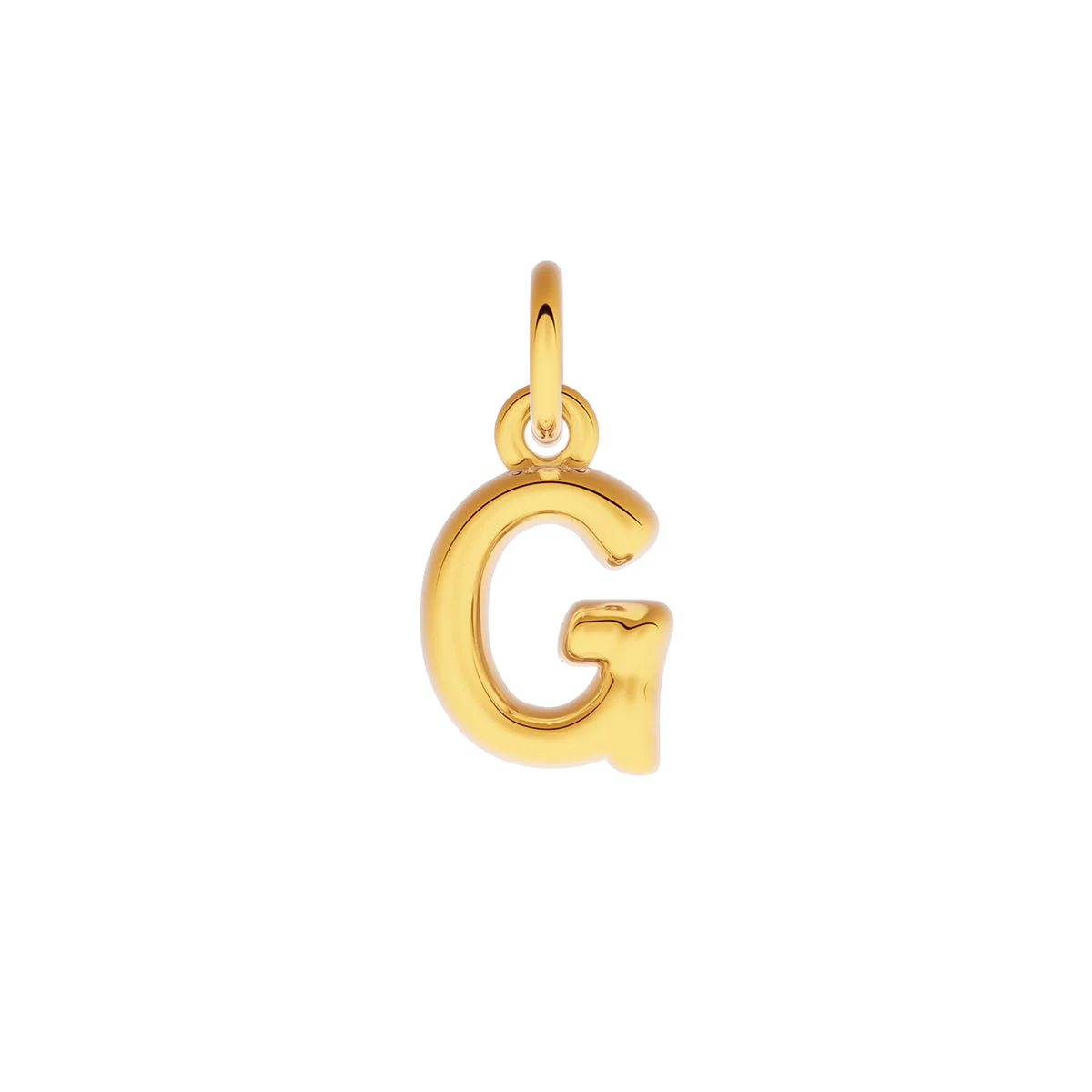Made Mine Fine Charm - Molten Initial (Gold) - Image 9