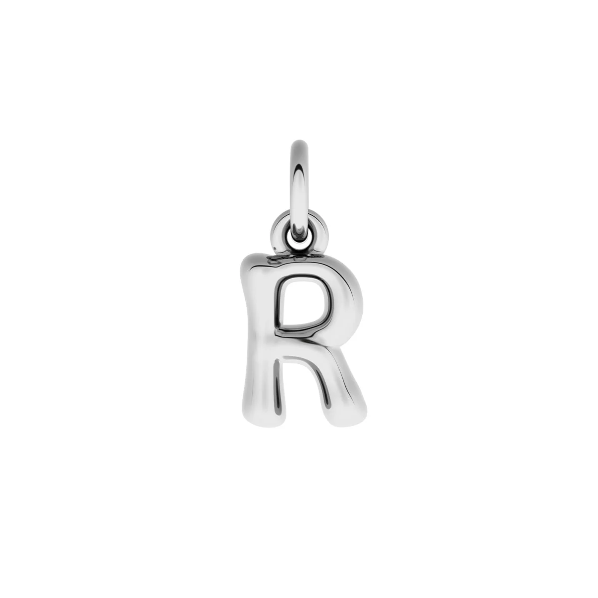 Made Mine Fine Charm - Molten Initial (Silver) - Image 11