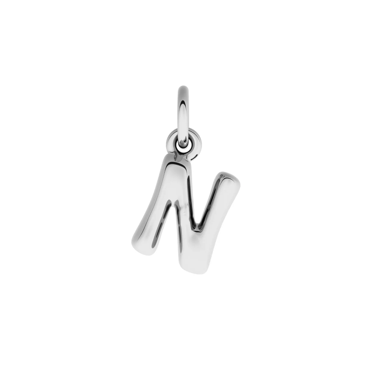 Made Mine Fine Charm - Molten Initial (Silver) - Image 15