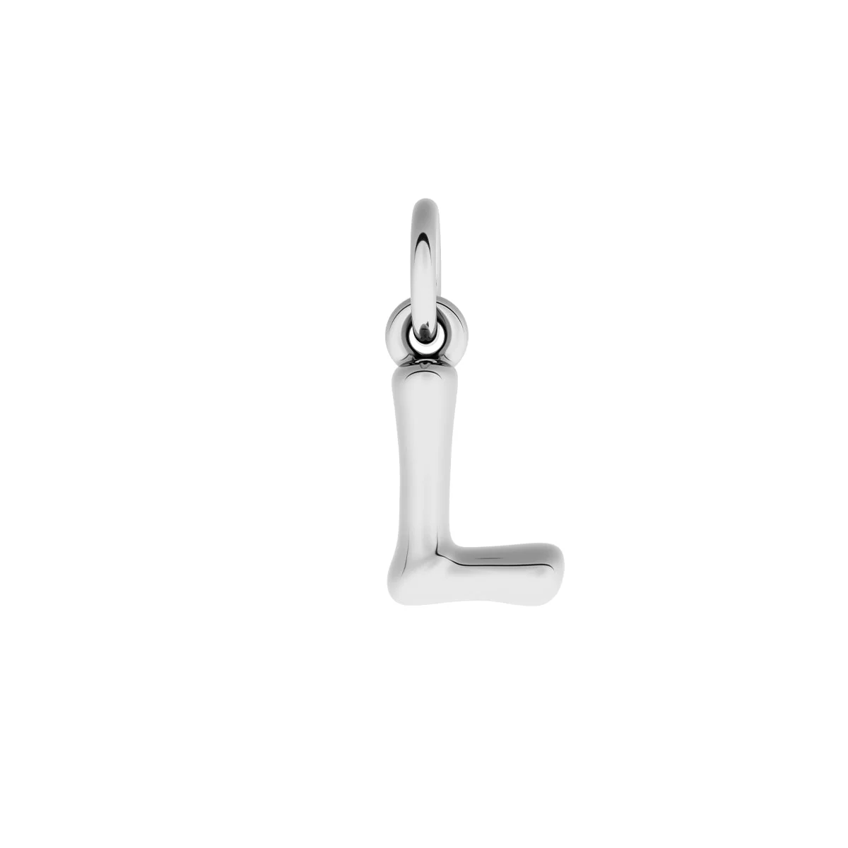Made Mine Fine Charm - Molten Initial (Silver) - Image 17