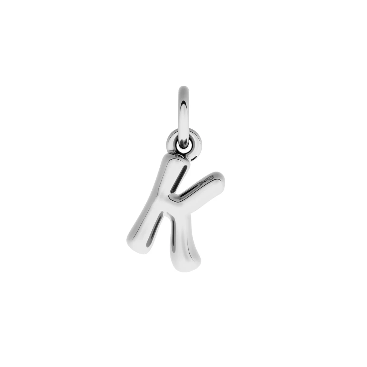Made Mine Fine Charm - Molten Initial (Silver) - Image 18