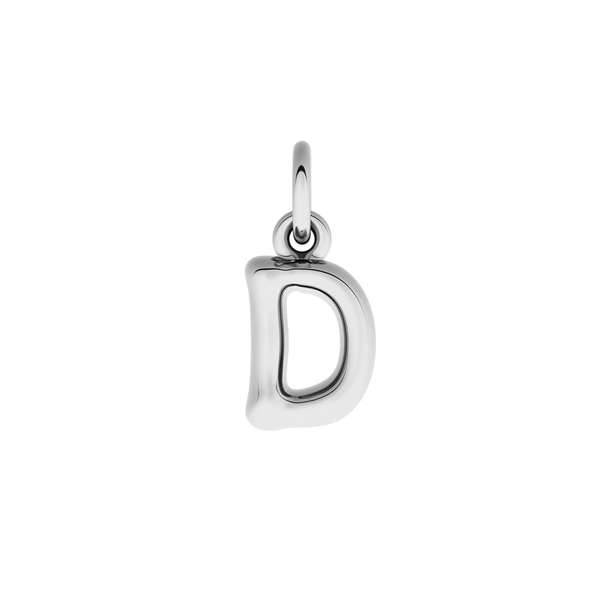 Made Mine Fine Charm - Molten Initial (Silver) - Image 25