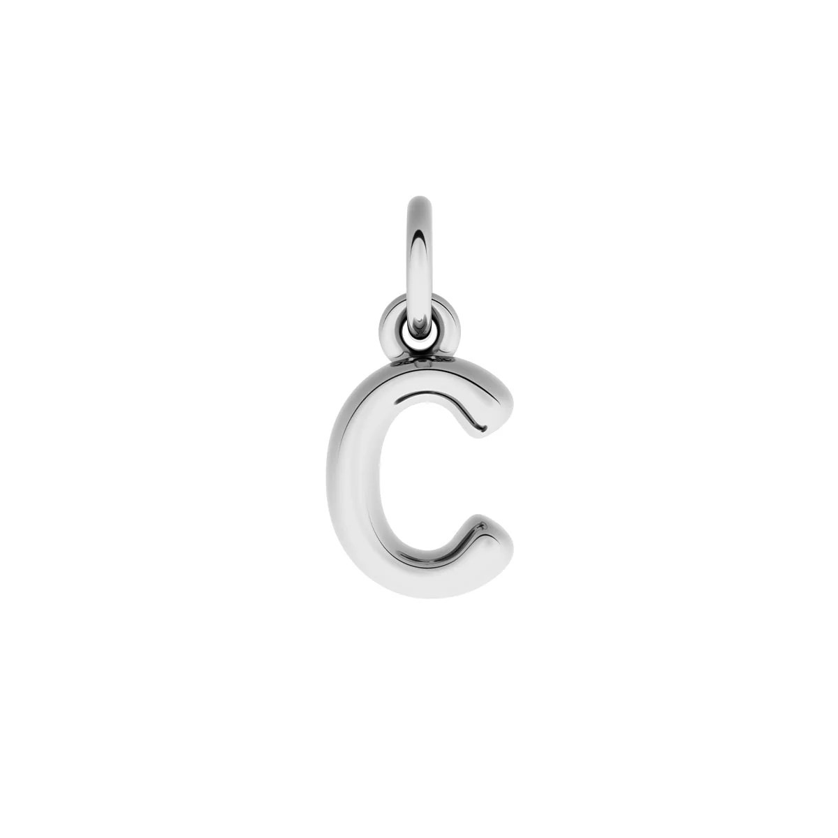 Made Mine Fine Charm - Molten Initial (Silver) - Image 26