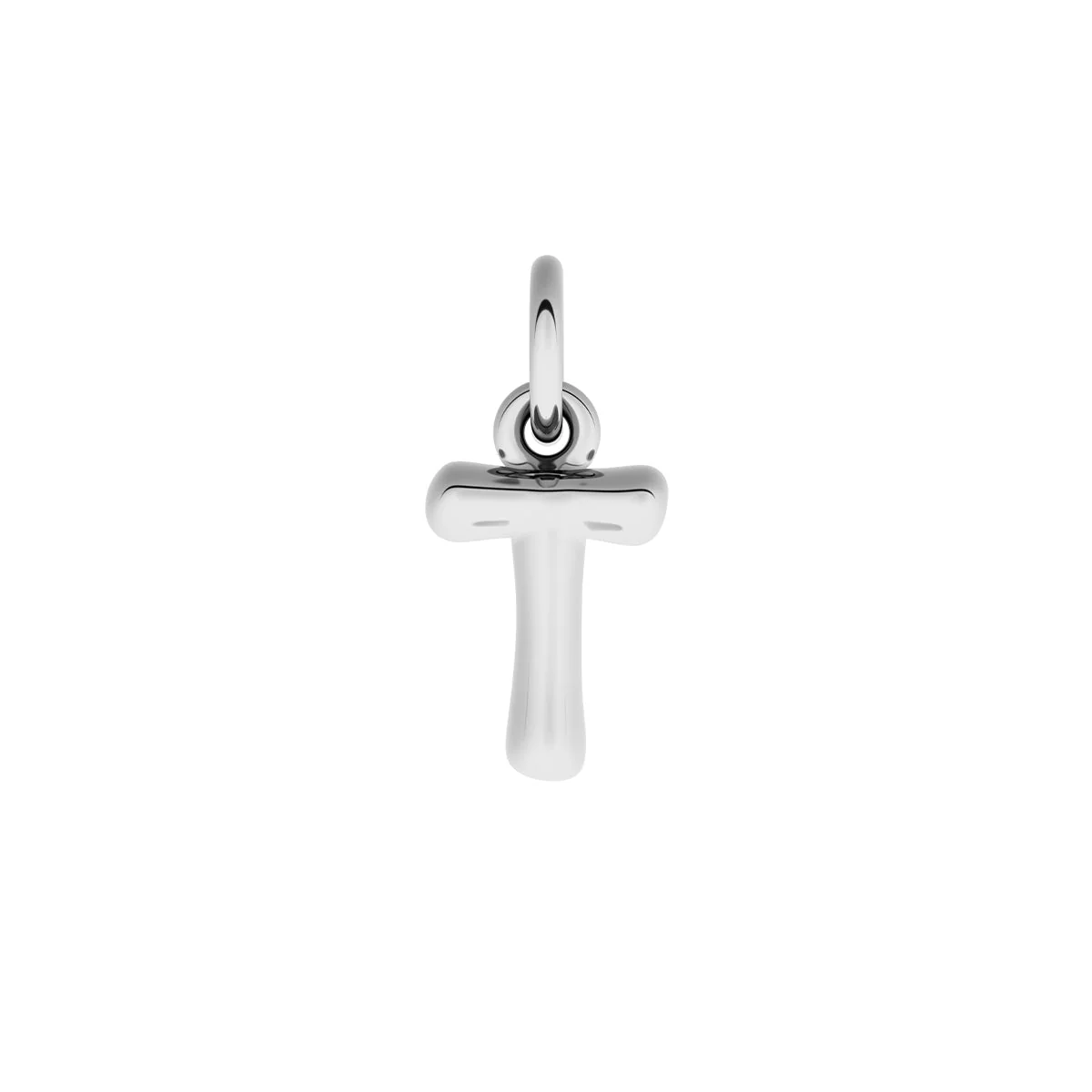 Made Mine Fine Charm - Molten Initial (Silver) - Image 9