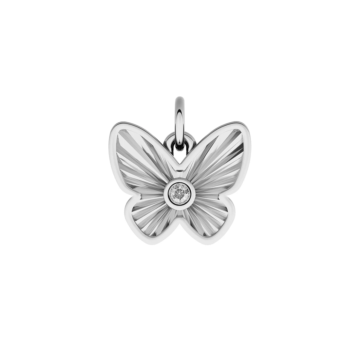 Made Mine Fine Charm - Butterfly (Silver) - Image 4