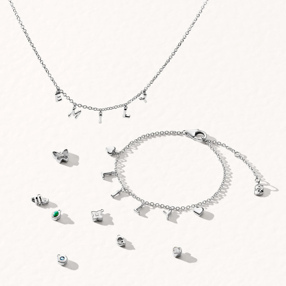 Made Mine Fine Name Bracelet (Silver) - Image 4
