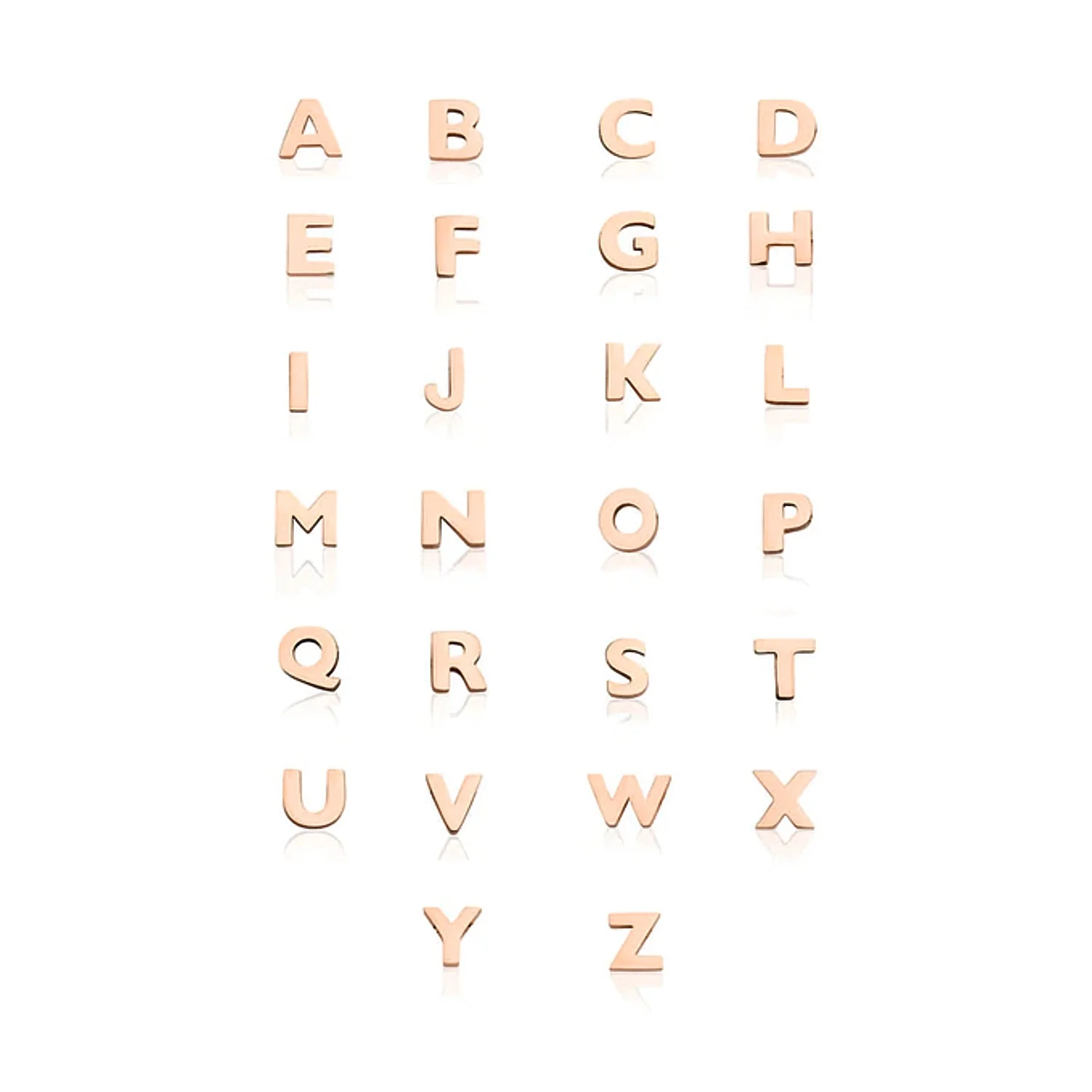 Made Mine Initials & Birthstone Necklace (Rose Gold) - Image 8