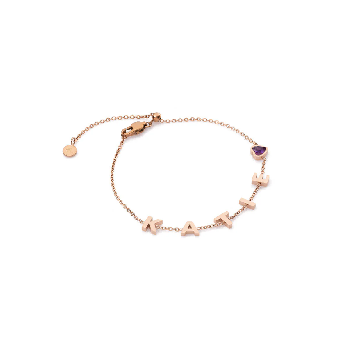 Made Mine Name Bracelet (Rose Gold) - Image 6