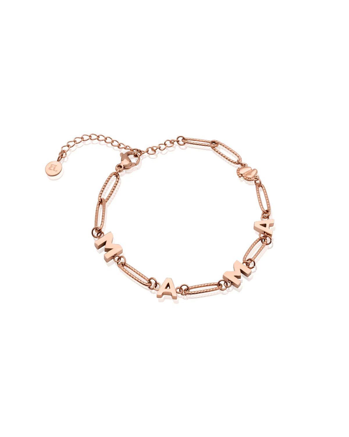 Made Mine Name Bracelet (Rose Gold) - Image 8
