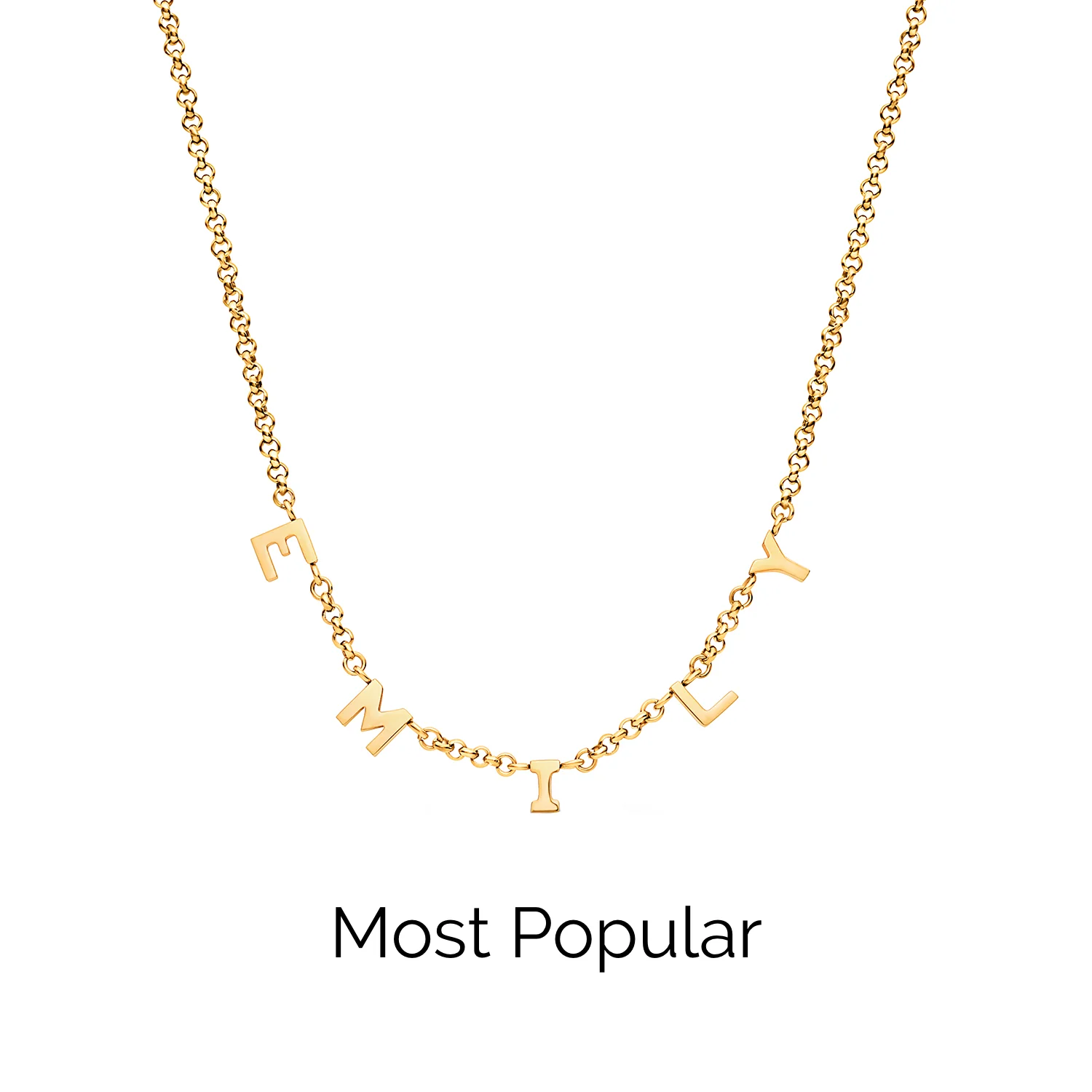 Made Mine Name Necklace (Gold) - Image 12