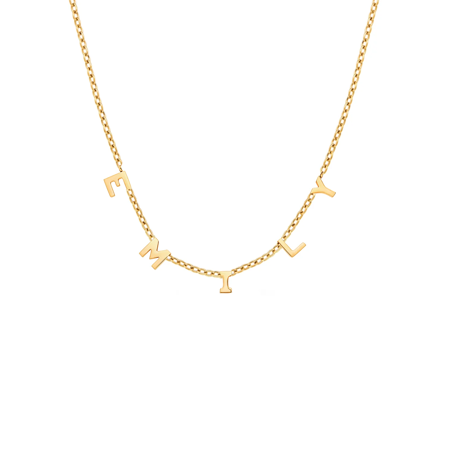 Made Mine Name Necklace (Gold) - Image 15