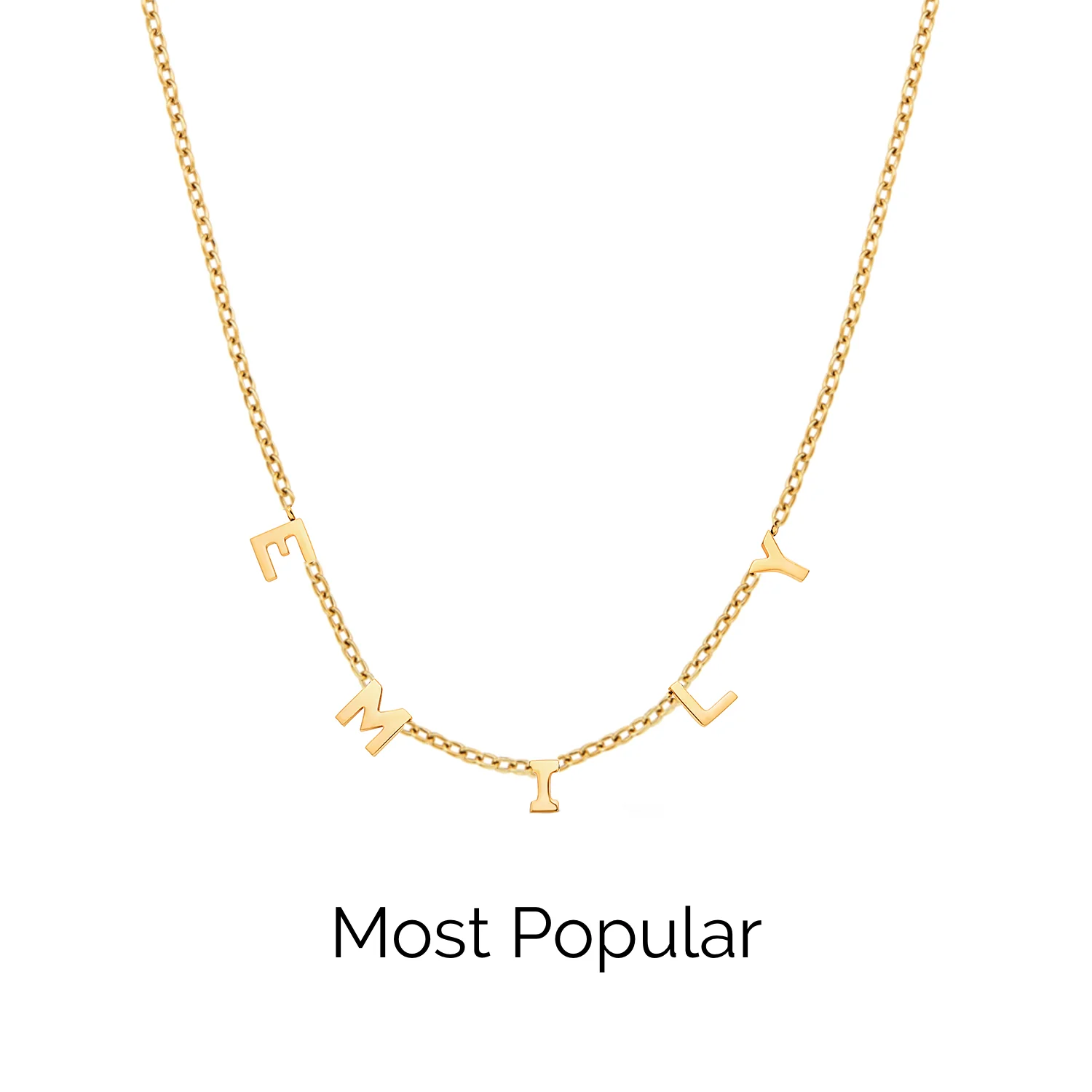 Made Mine Name Necklace (Gold) - Image 16