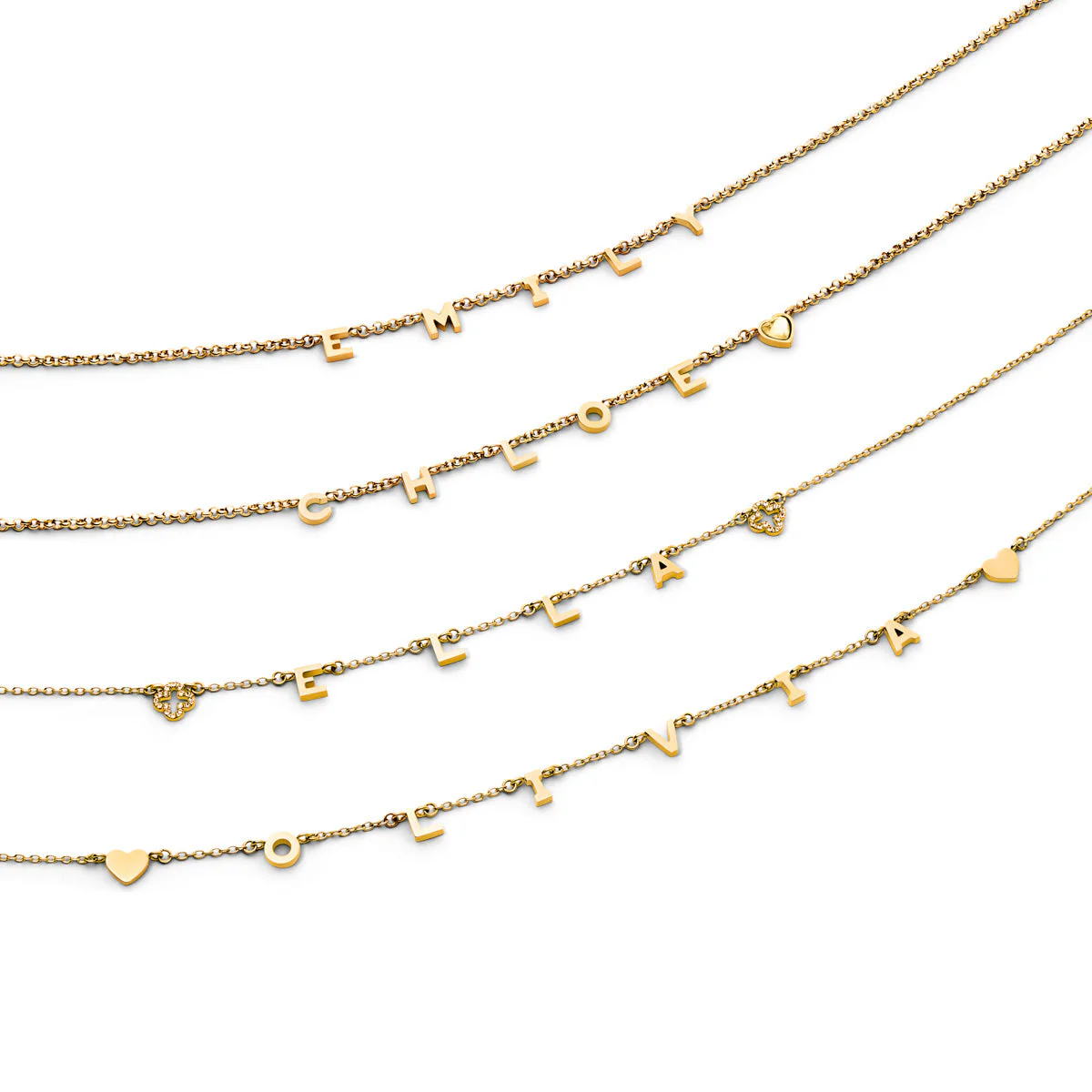 Made Mine Name Necklace (Gold) - Image 4