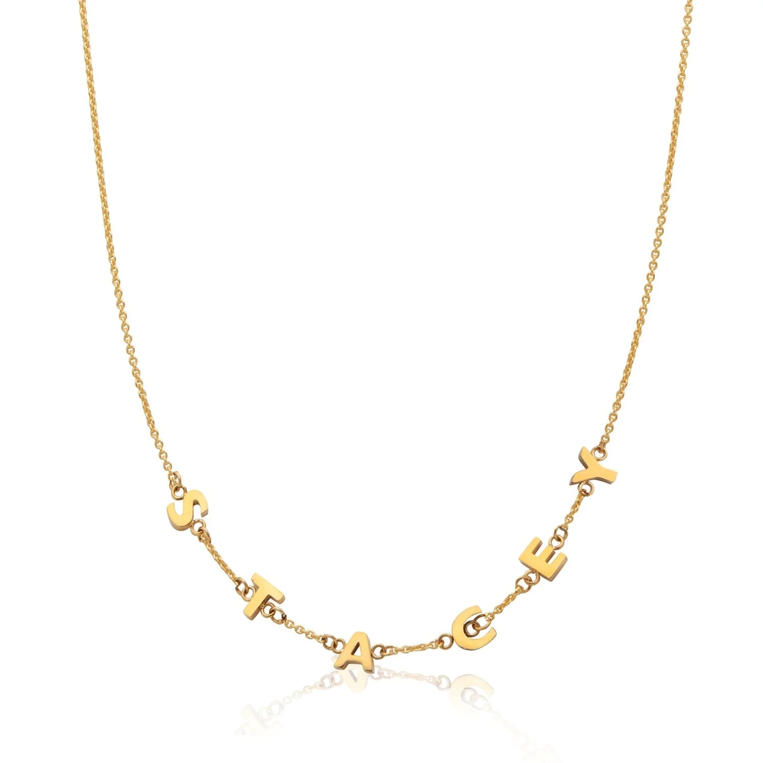 Made Mine Name Necklace (Gold) - Image 7