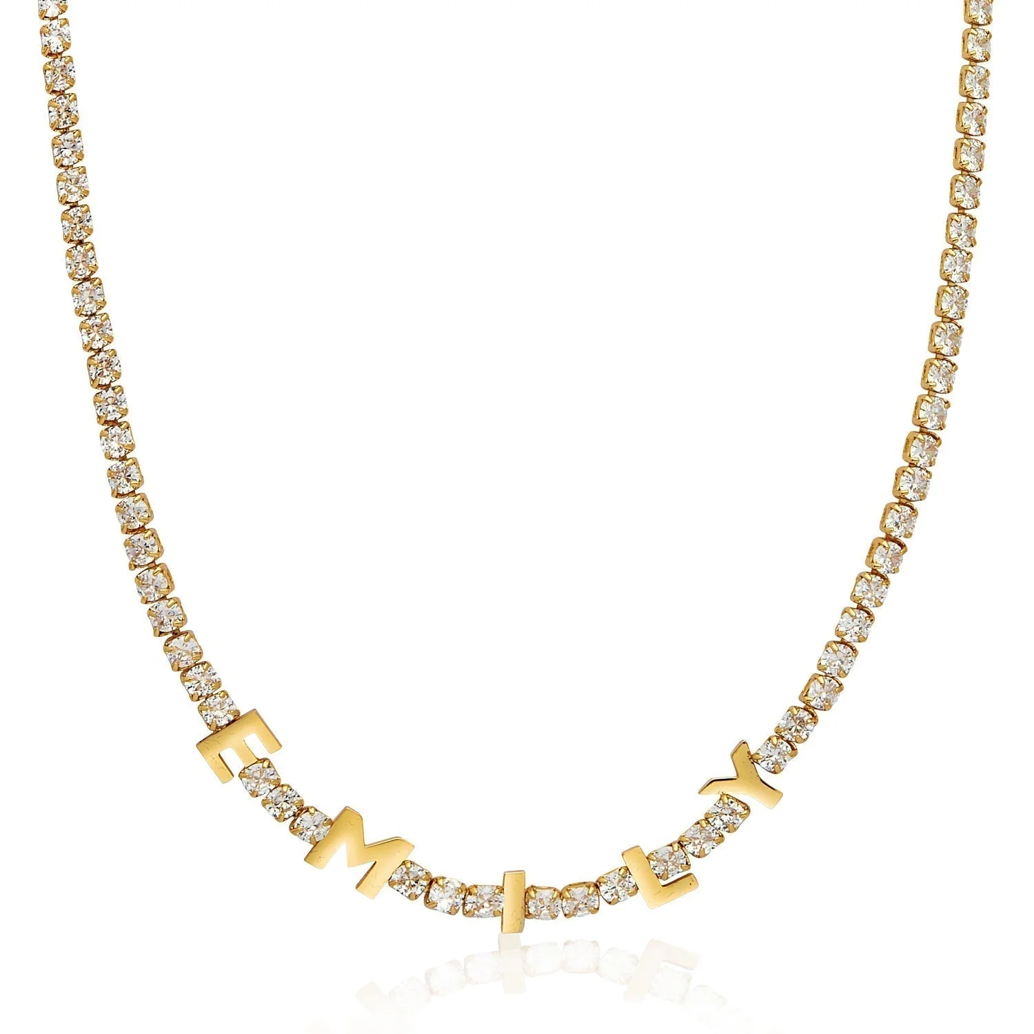 Made Mine Name Necklace (Gold) - Image 9