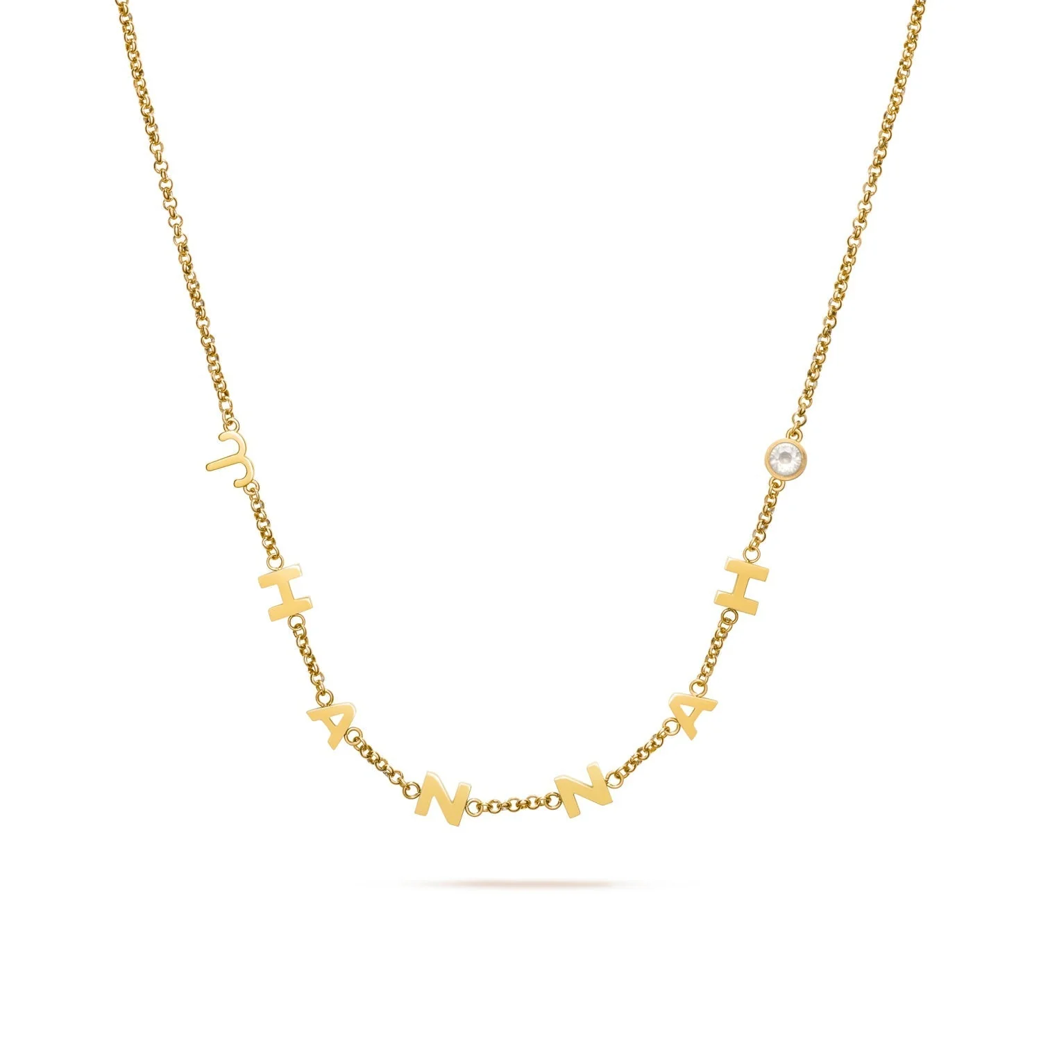 Made Mine Name Necklace (Gold) - Image 10