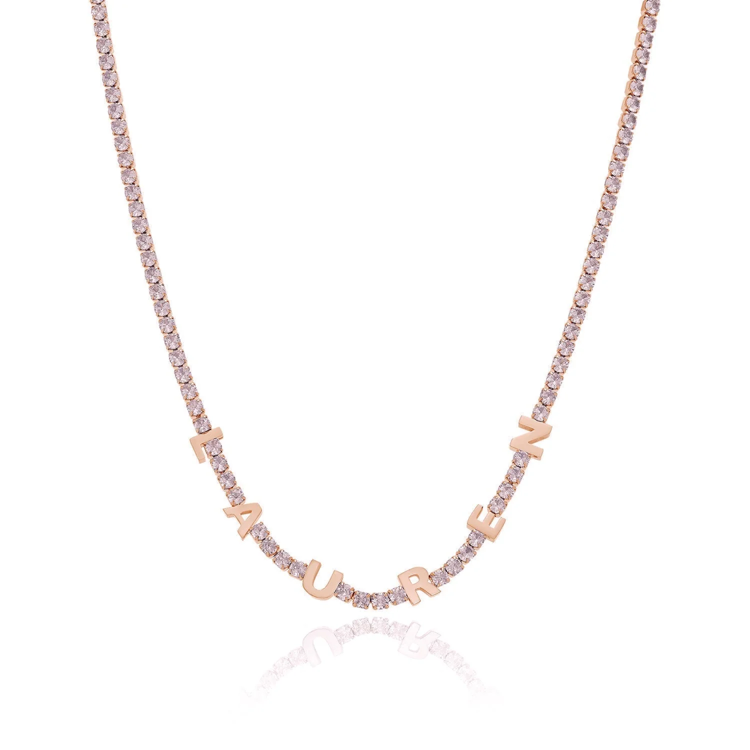 Made Mine Name Necklace (Rose Gold) - Image 9