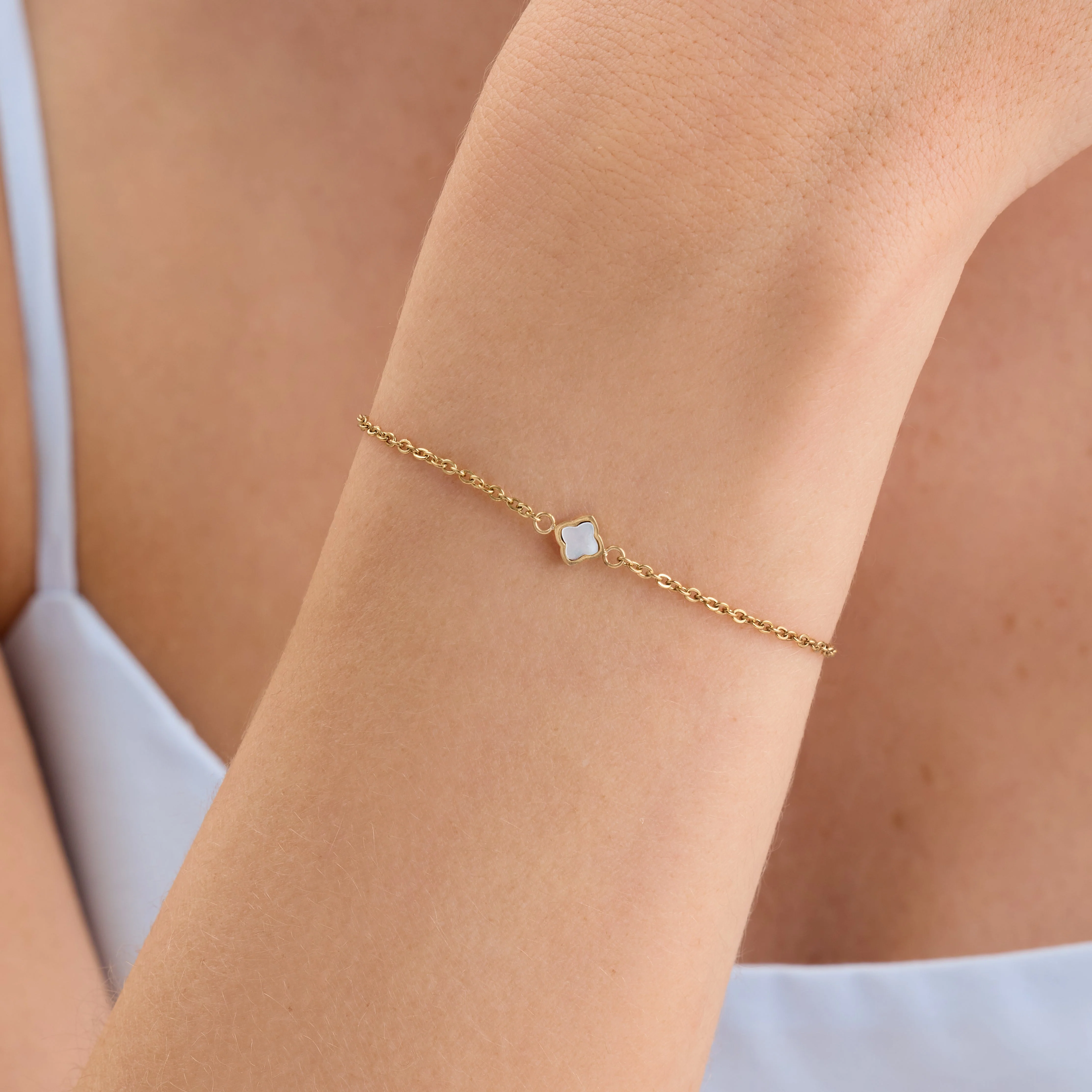 Made Mine Single Charm Bracelet (Gold) - Image 2
