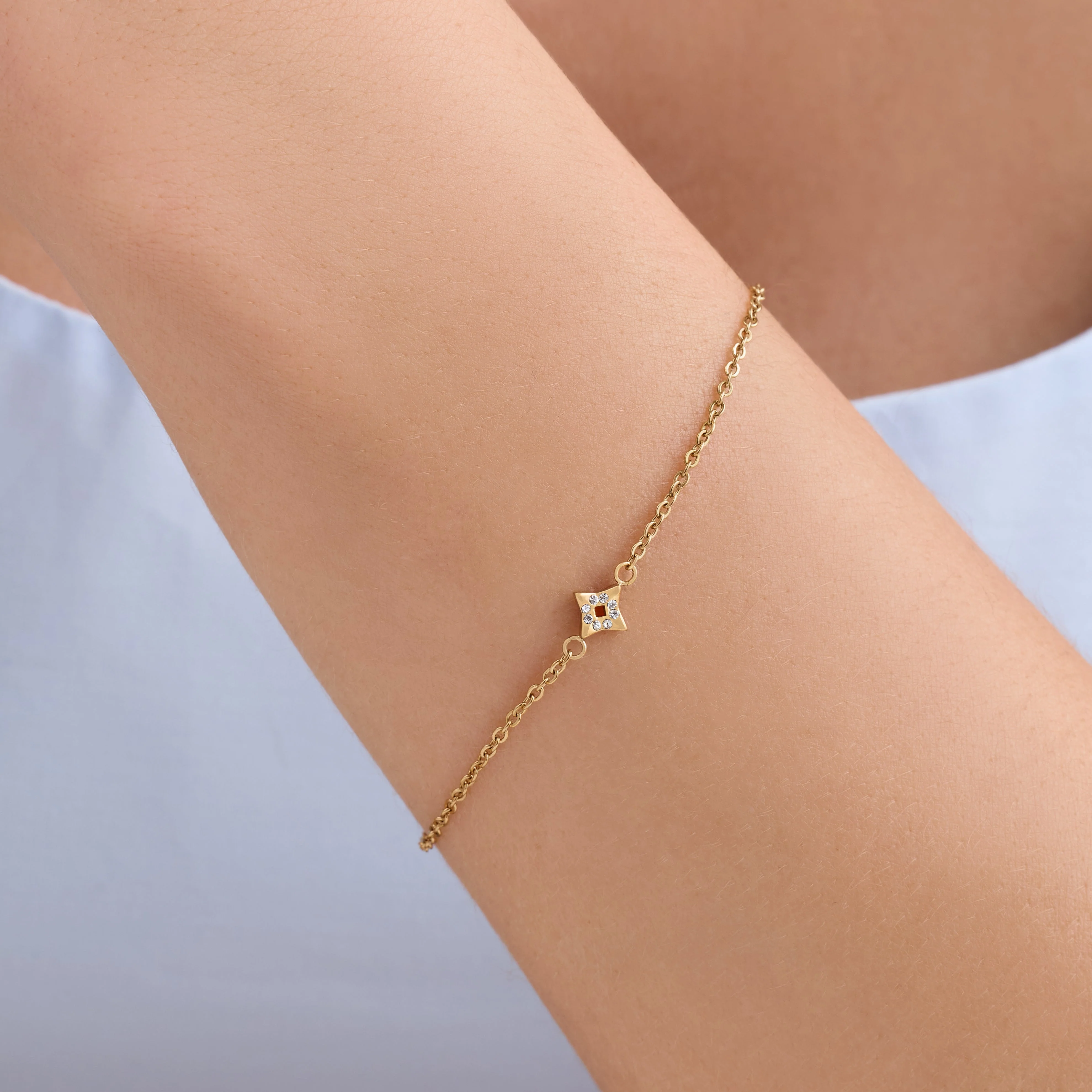 Made Mine Single Charm Bracelet (Gold) - Image 3