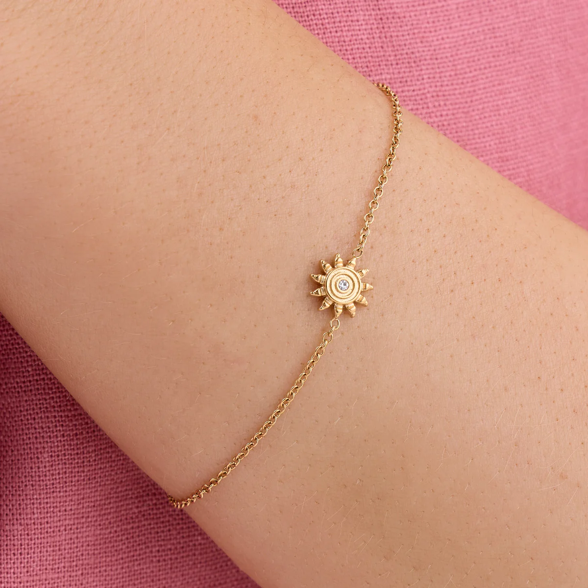 Made Mine Sun Bracelet (Gold) - Image 2