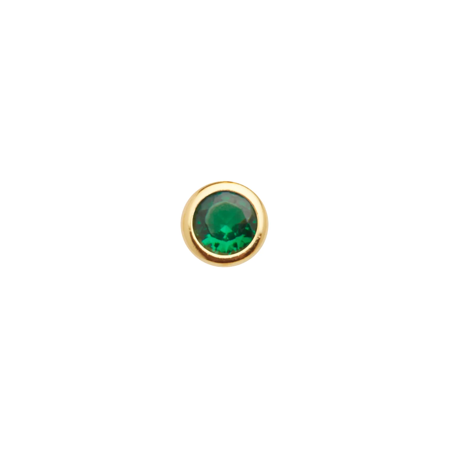 Mini Birthstone Necklace (Gold) - Image 9