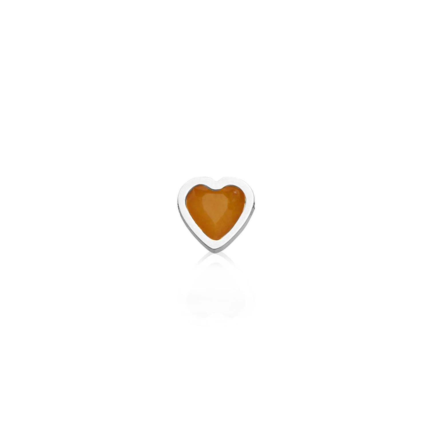 Mini Heart Birthstone Bracelet (Silver) - Image 17