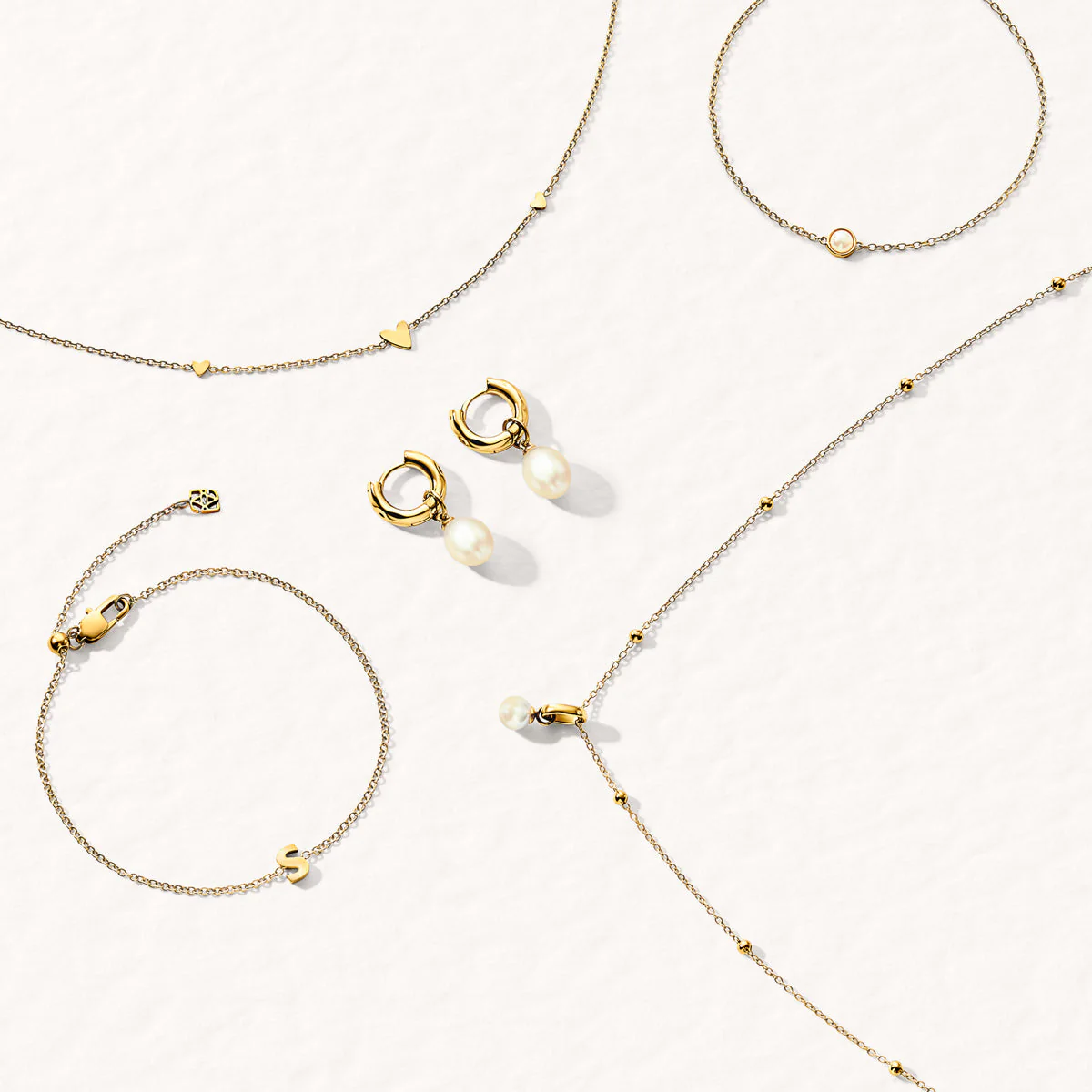 Mini Heart Necklace (Gold) - Image 4