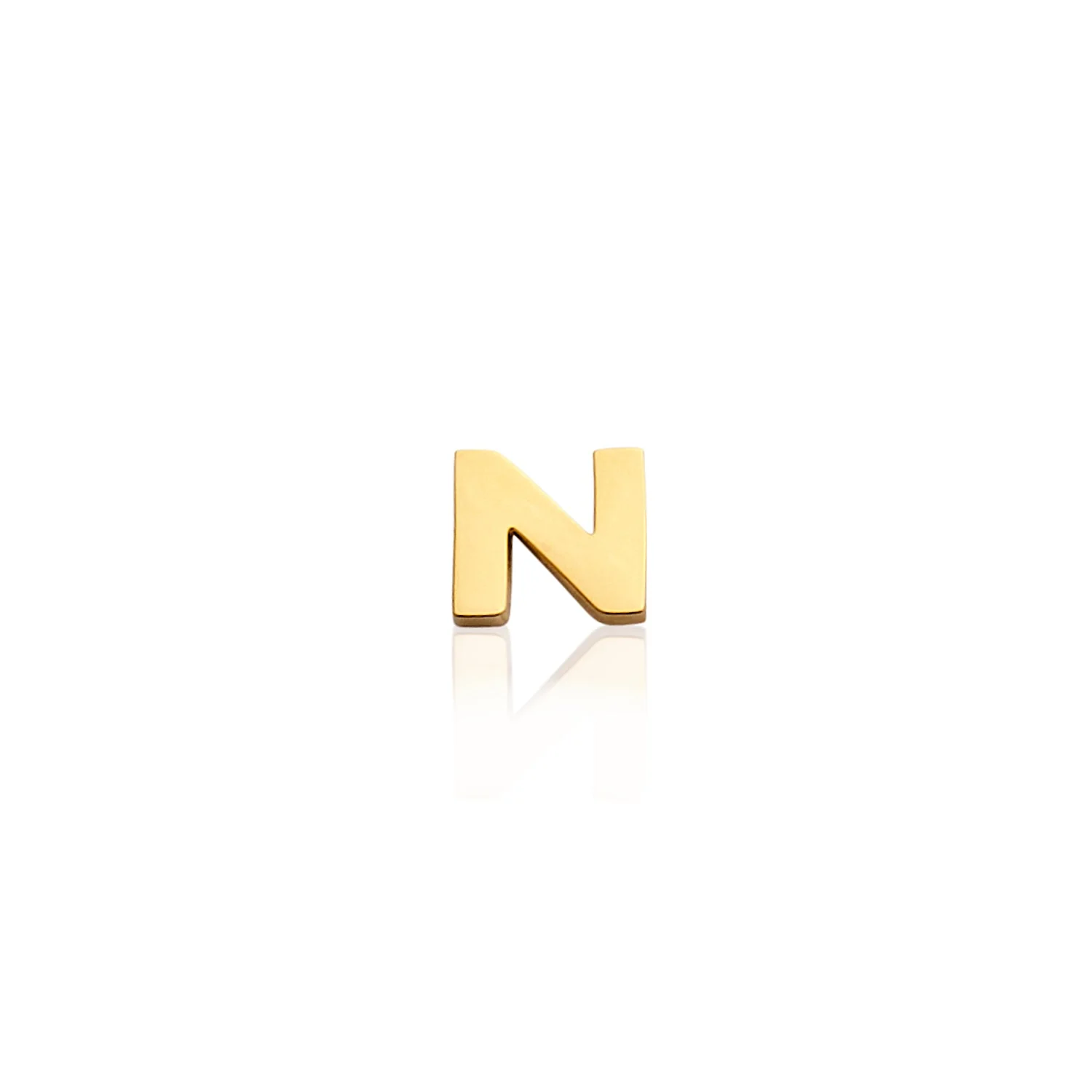 Mini Letter & Heart Birthstone Layered Necklace Set (Gold) - Image 19