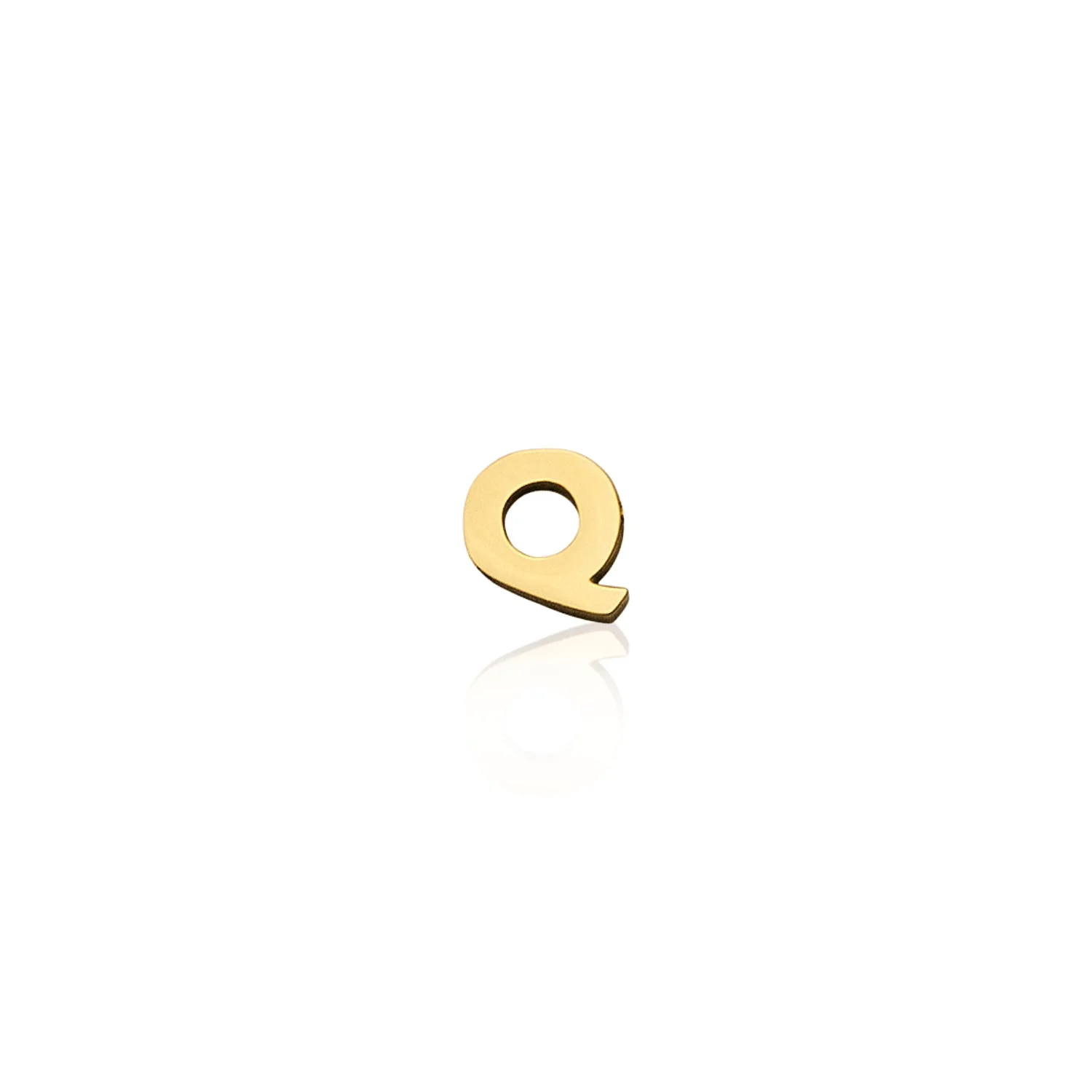 Mini Letter & Heart Birthstone Layered Necklace Set (Gold) - Image 22
