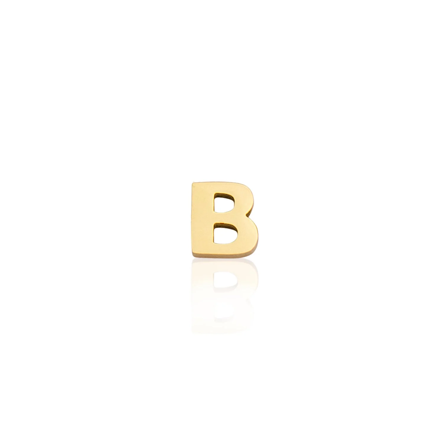Mini Letter & Heart Birthstone Layered Necklace Set (Gold) - Image 7