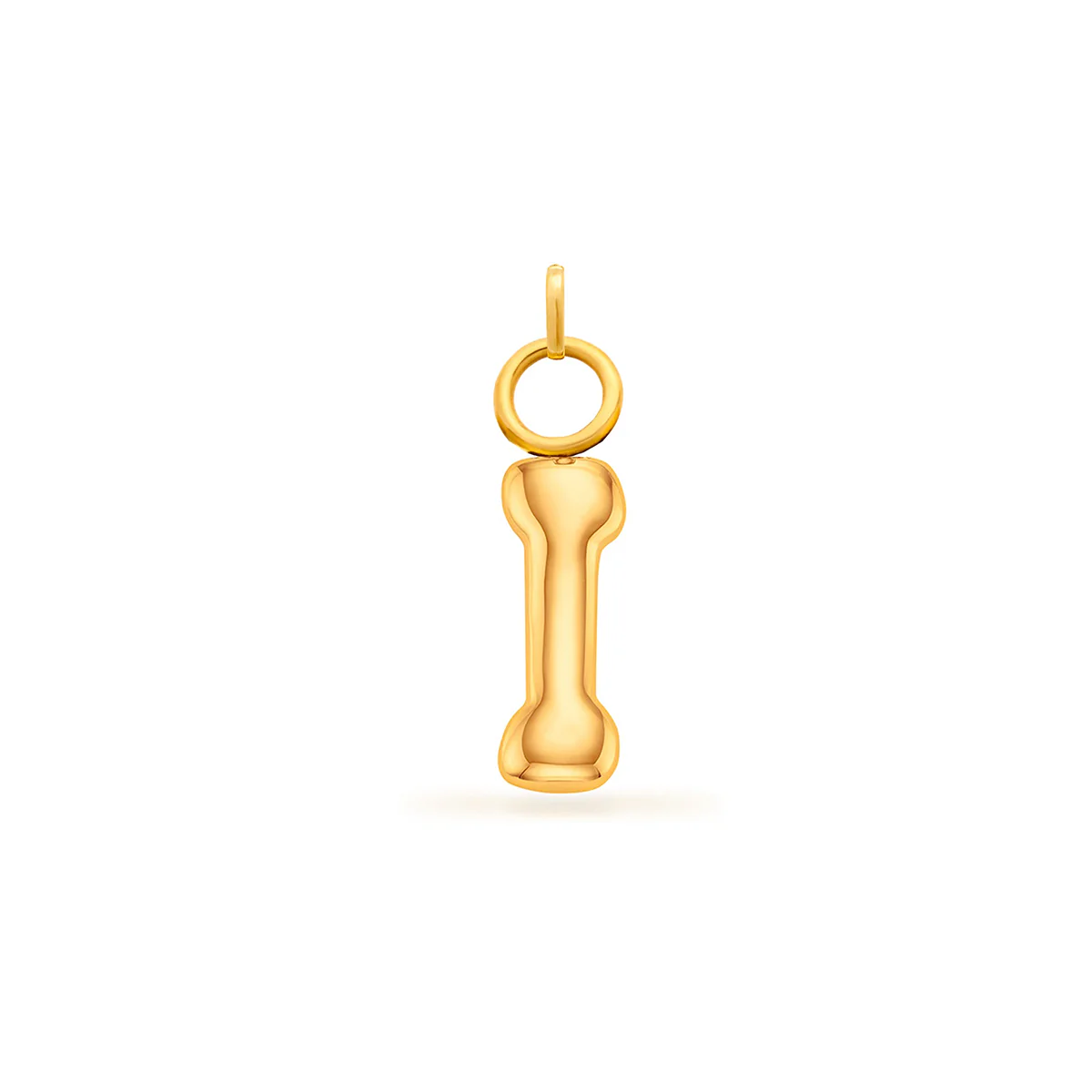 Mini Molten Initial Charm (Gold) - Image 27