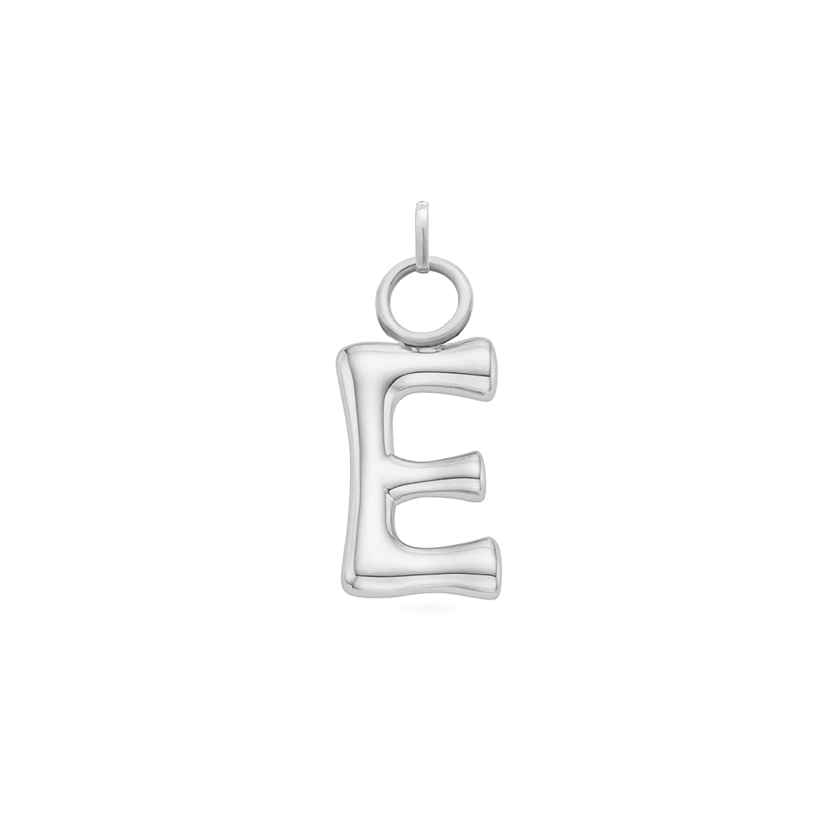 Mini Molten Initial Charm (Silver) - Image 25