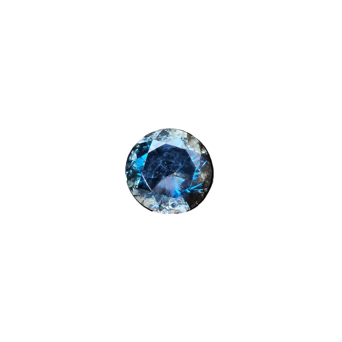 Mini Monogram Birthstone Tag Necklace (Silver) - Image 20