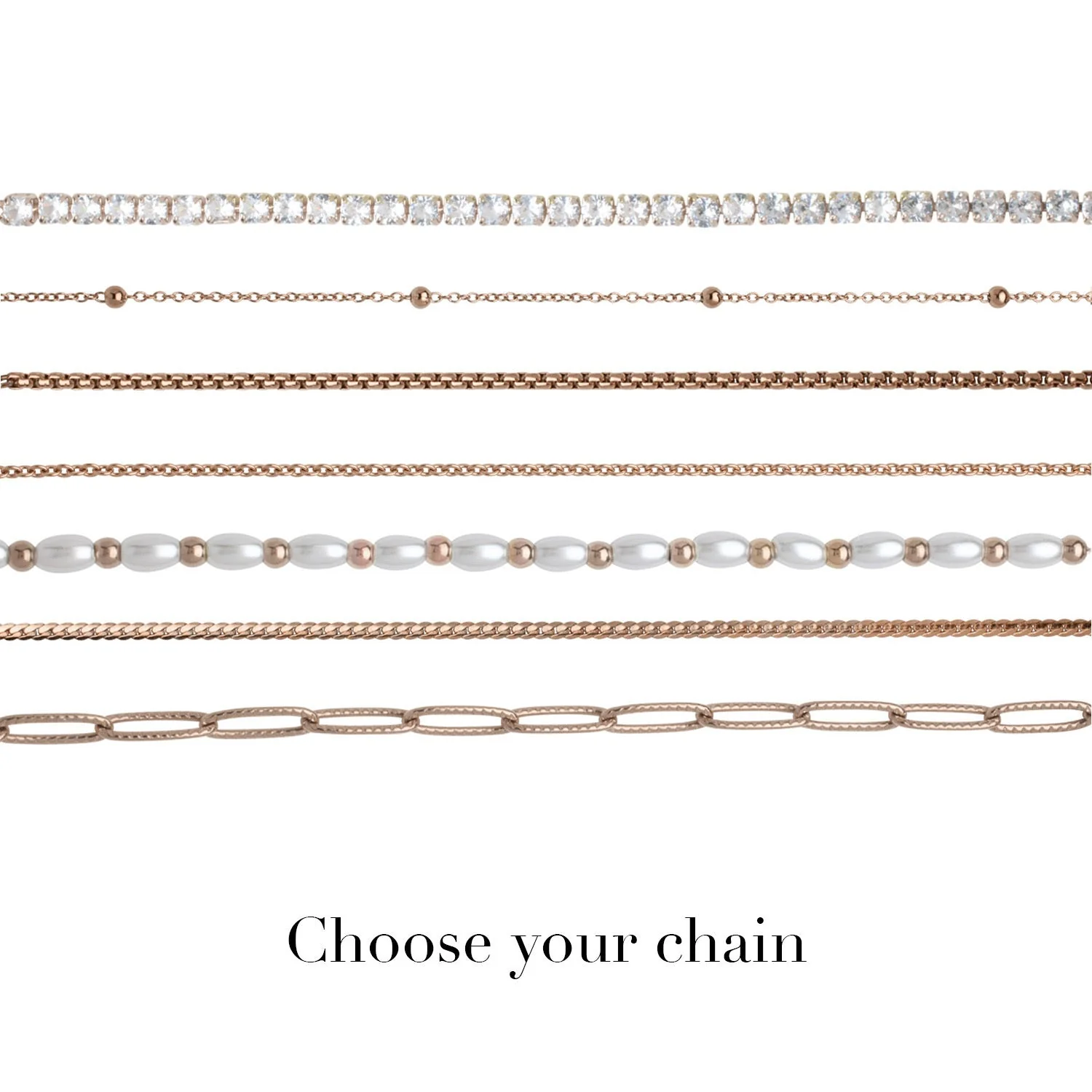 Mini Signature Name Bracelet (Rose Gold) - Image 4