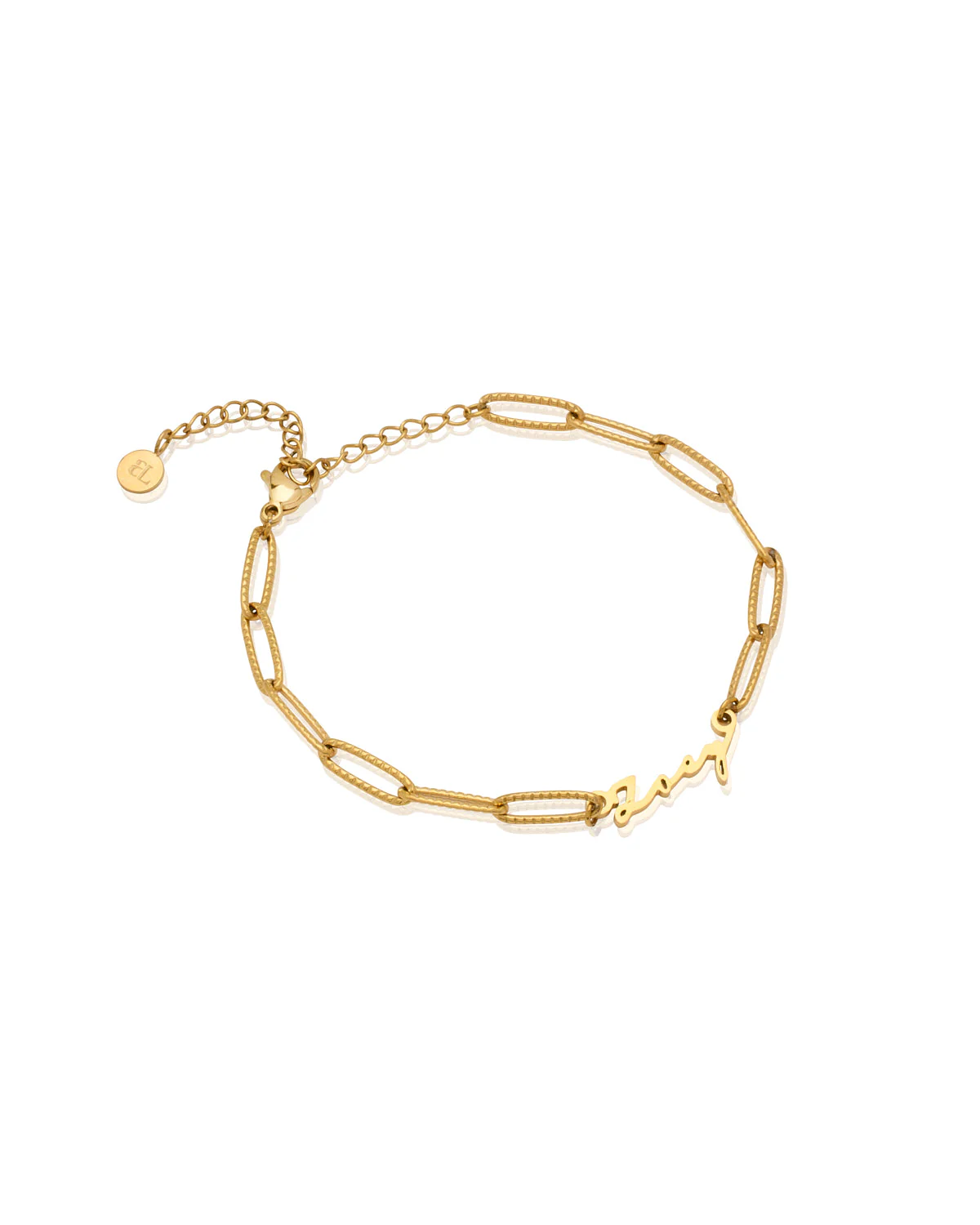 Mini Signature Name Bracelet (Gold) - Image 18