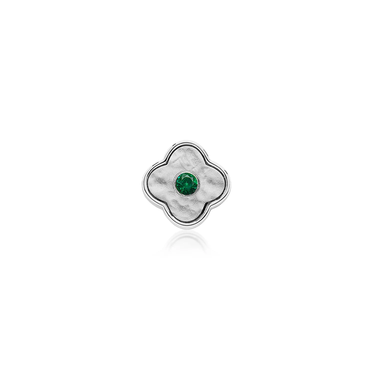 Molten Clover Charms (Silver) - Birthstones - Image 3