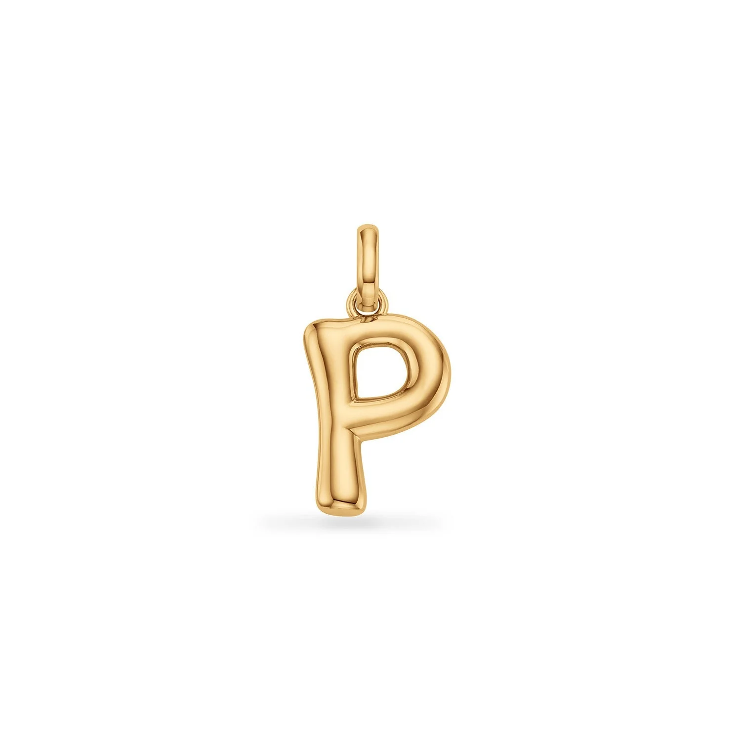 Molten Initial Pendant (Gold) - Image 16