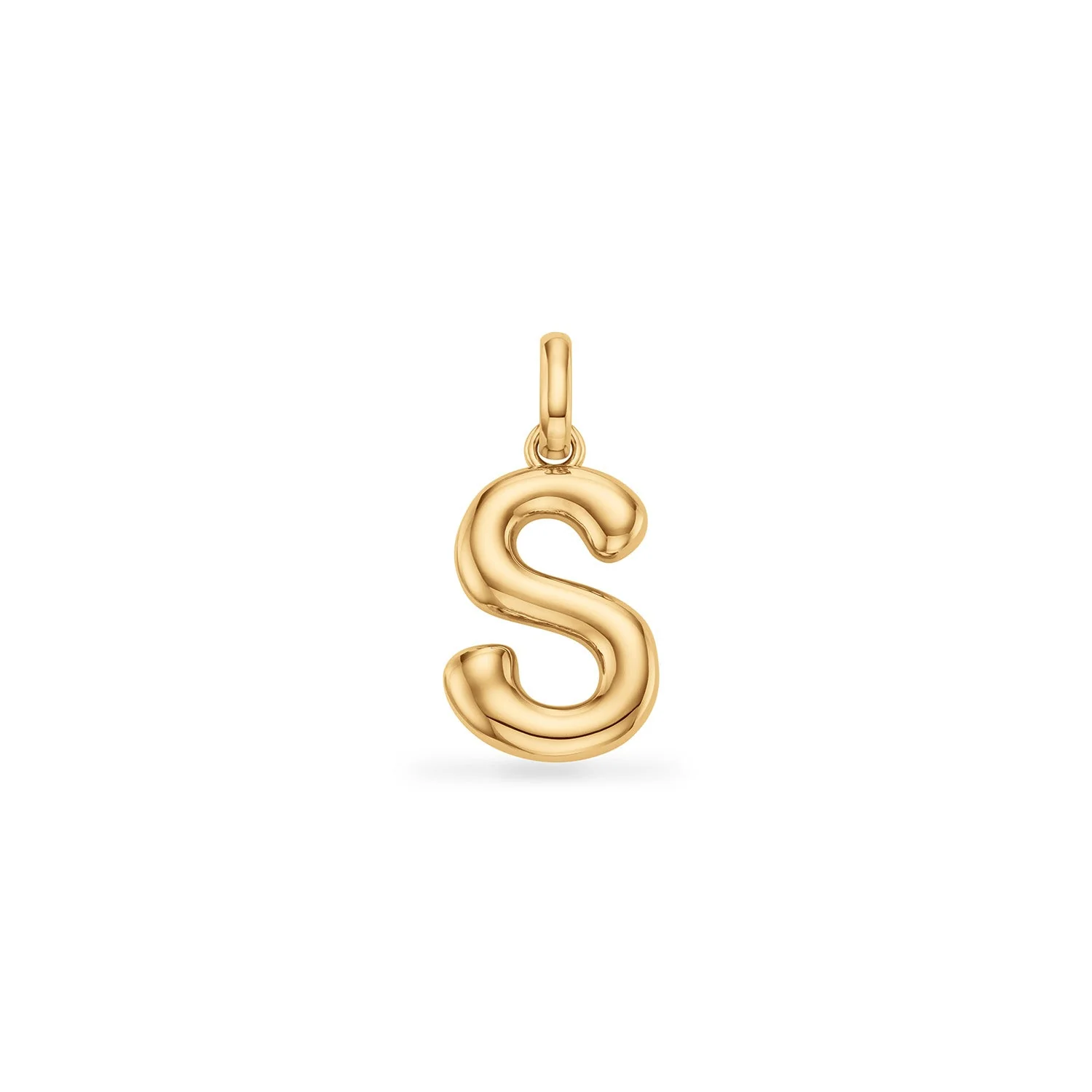 Molten Initial Pendant (Gold) - Image 19