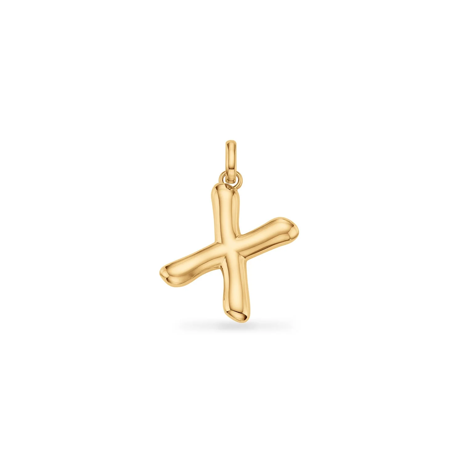 Molten Initial Pendant (Gold) - Image 24