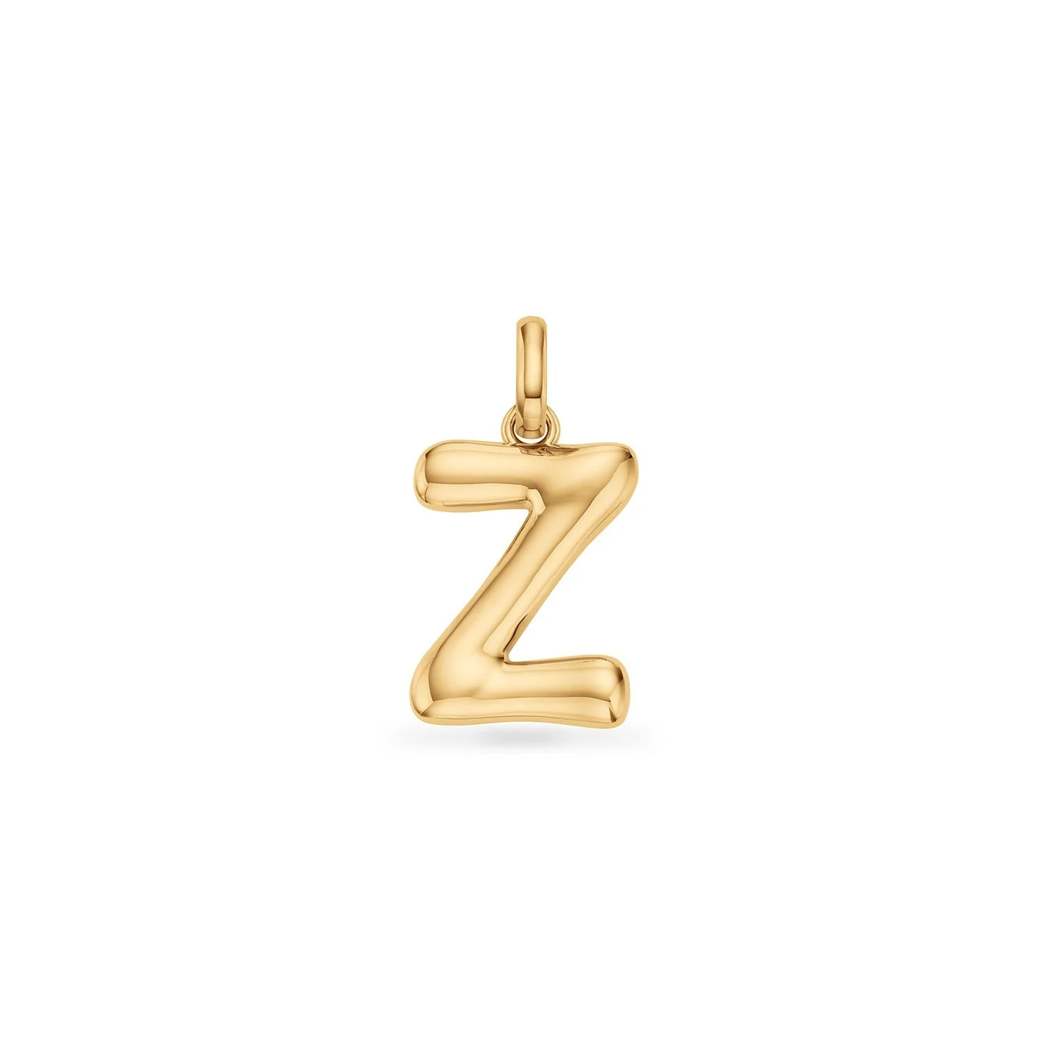Molten Initial Pendant (Gold) - Image 26