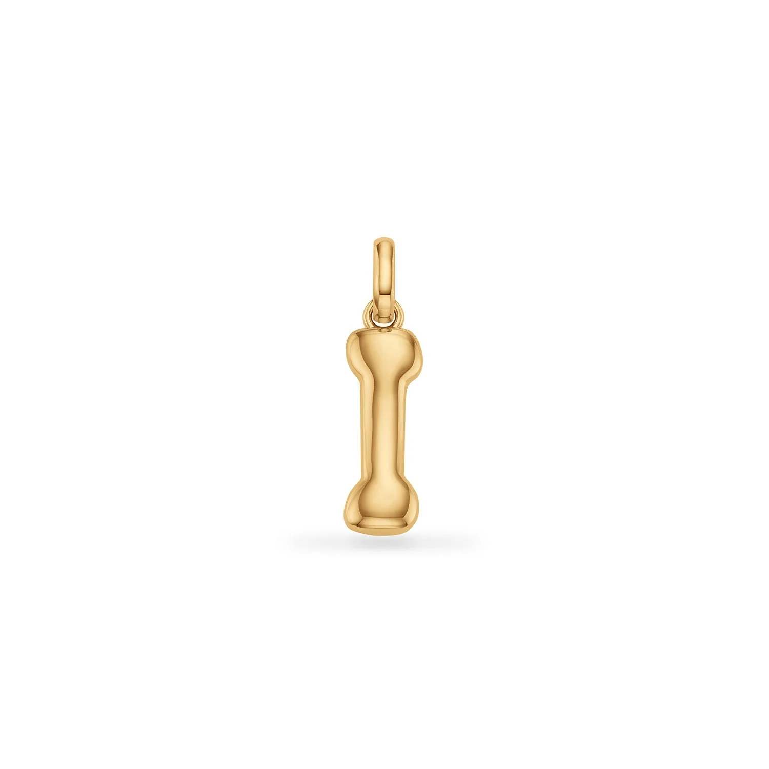 Molten Initial Pendant (Gold) - Image 14